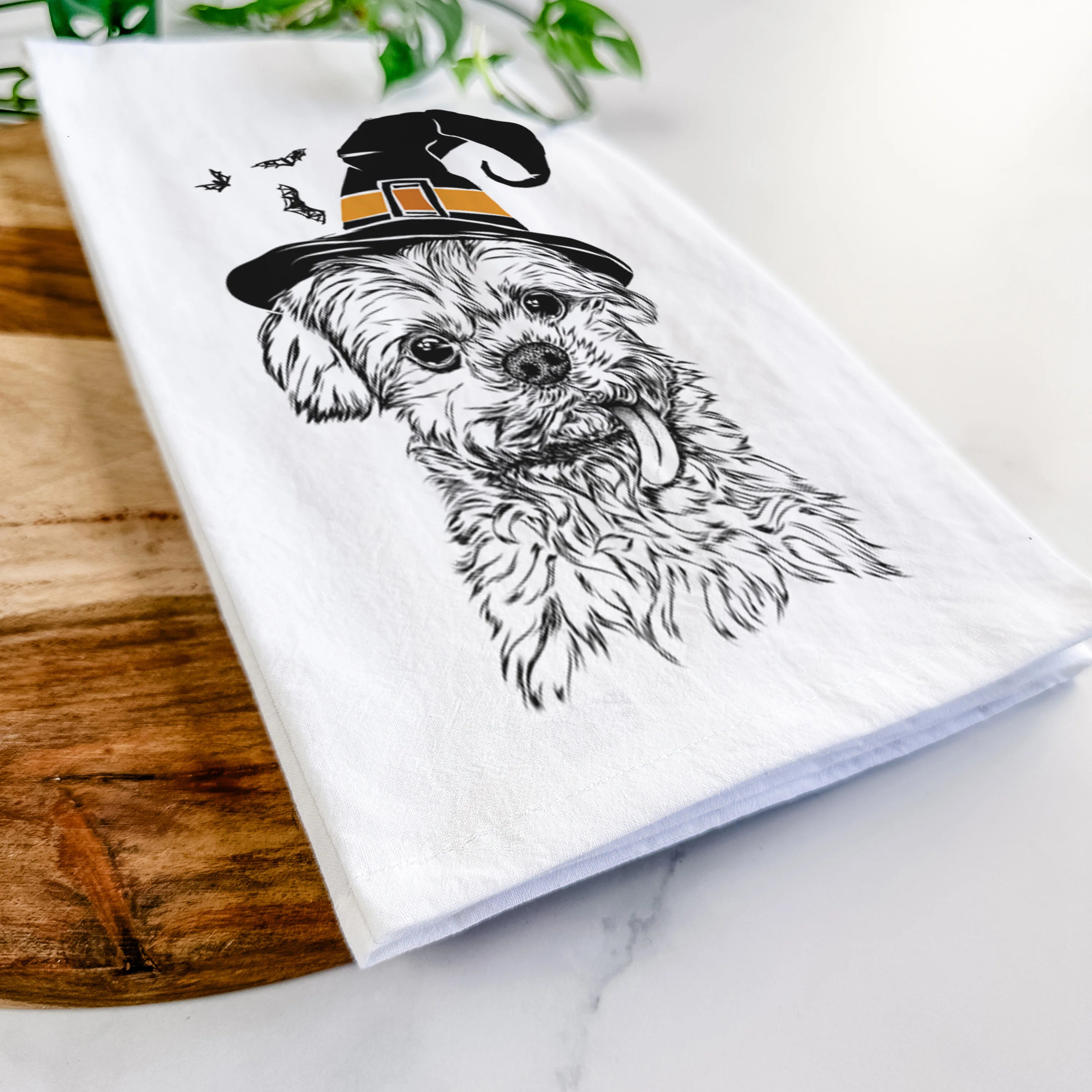 Tiny Titan the Shih Tzu Tea Towel - Image 8
