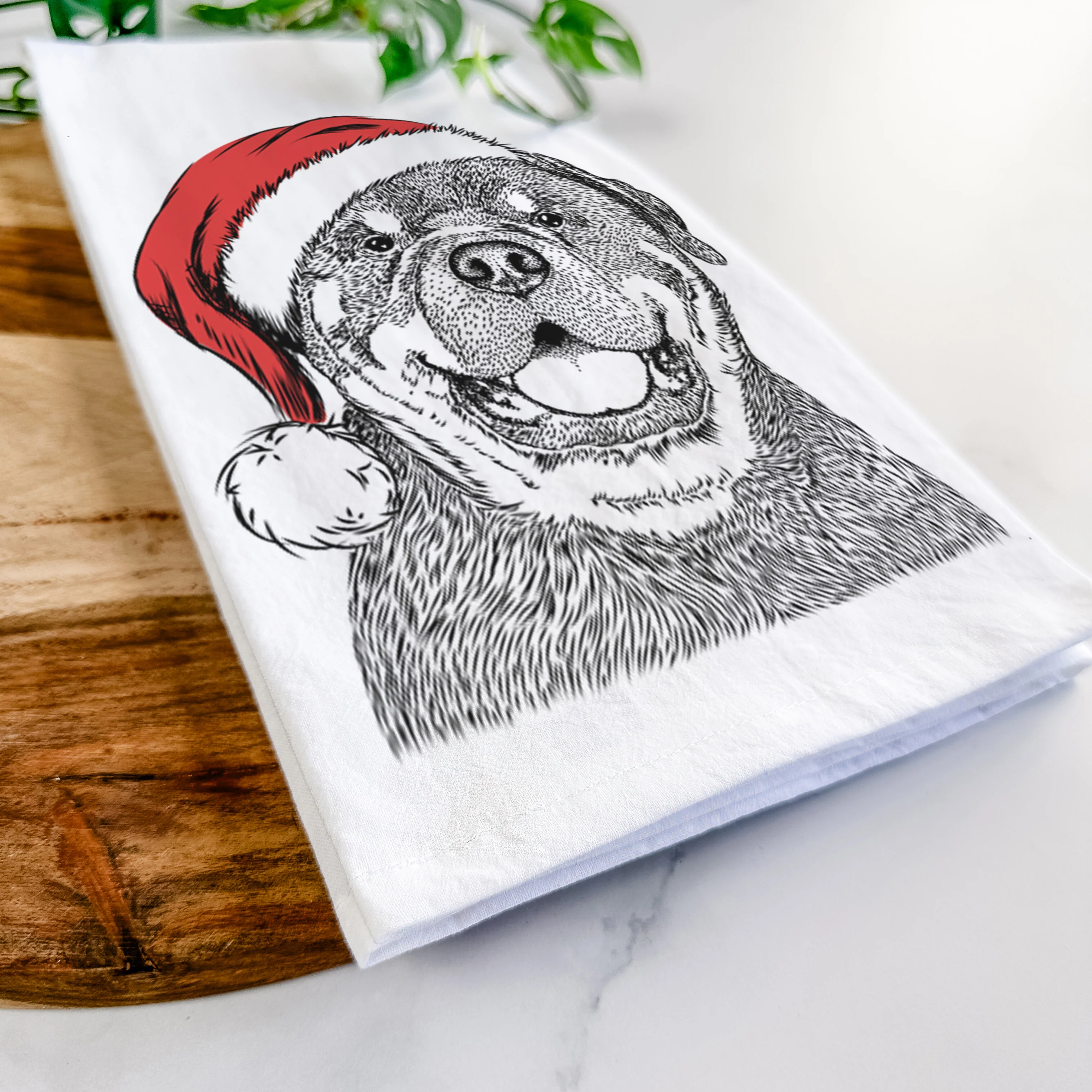 Titan the Rottweiler Tea Towel - Image 9