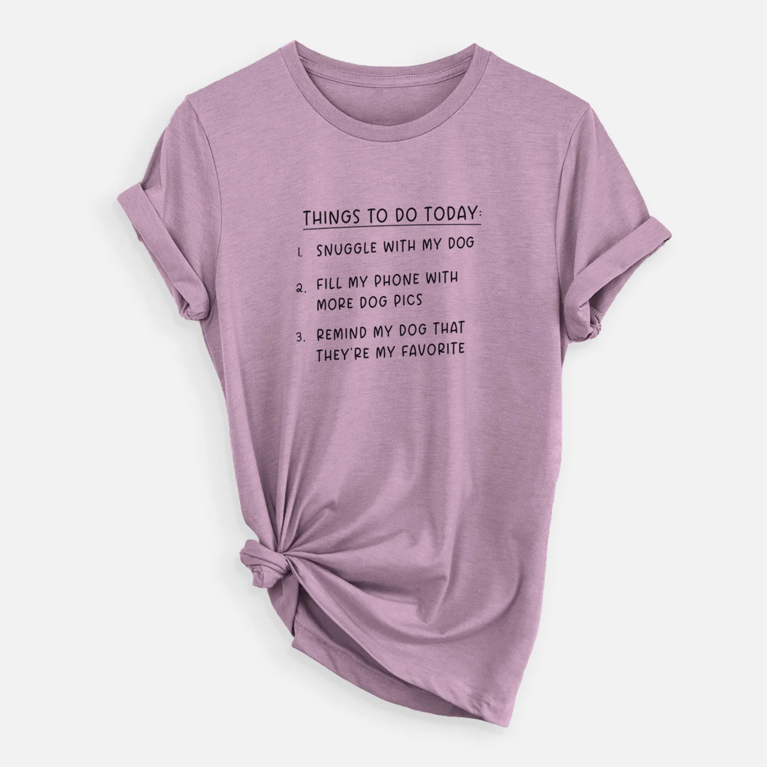 Things to Do Today - Snuggle with Dog - Unisex Crewneck - Image 6