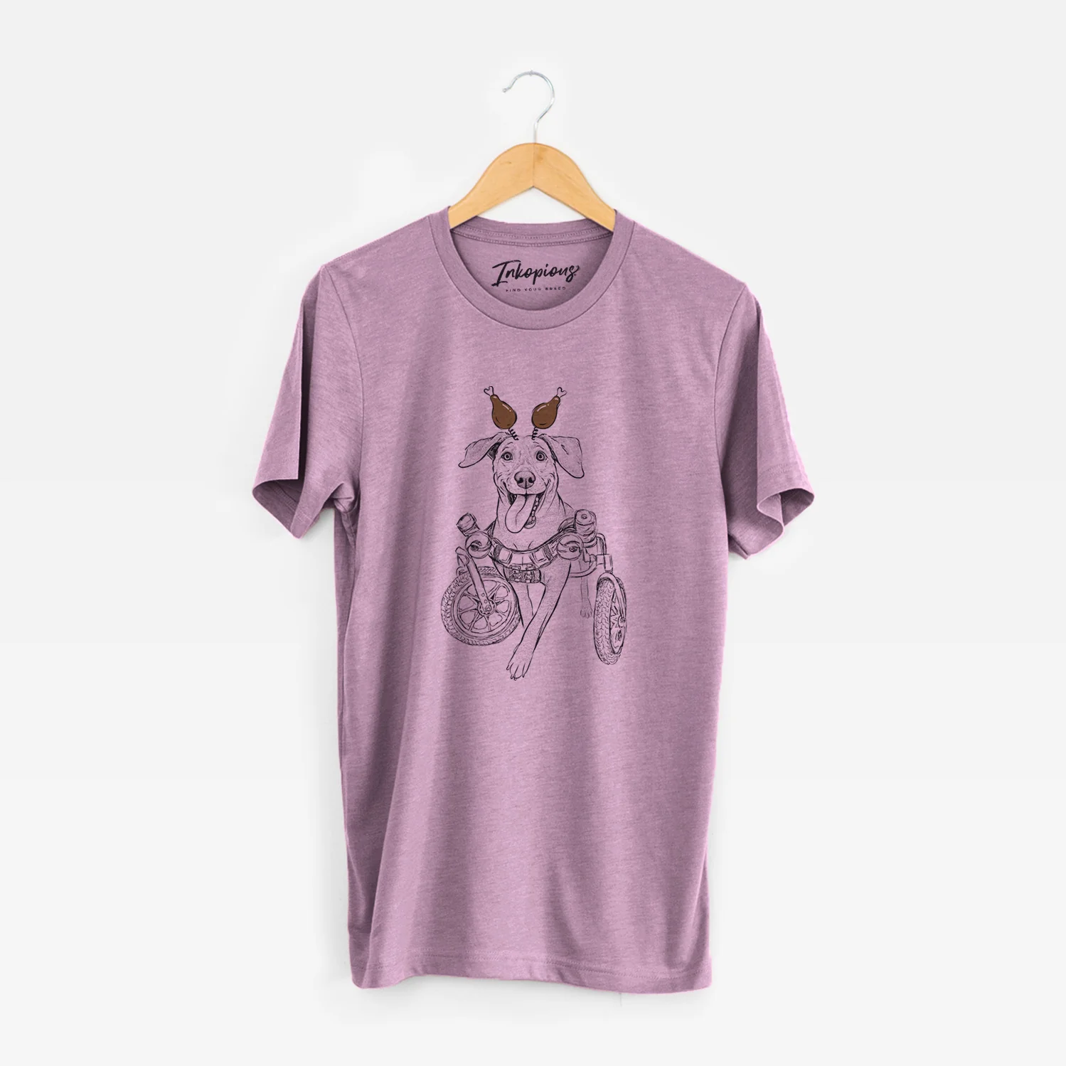 Thanksgiving Hannah the Pitbull Mix - Unisex Crewneck - Image 7