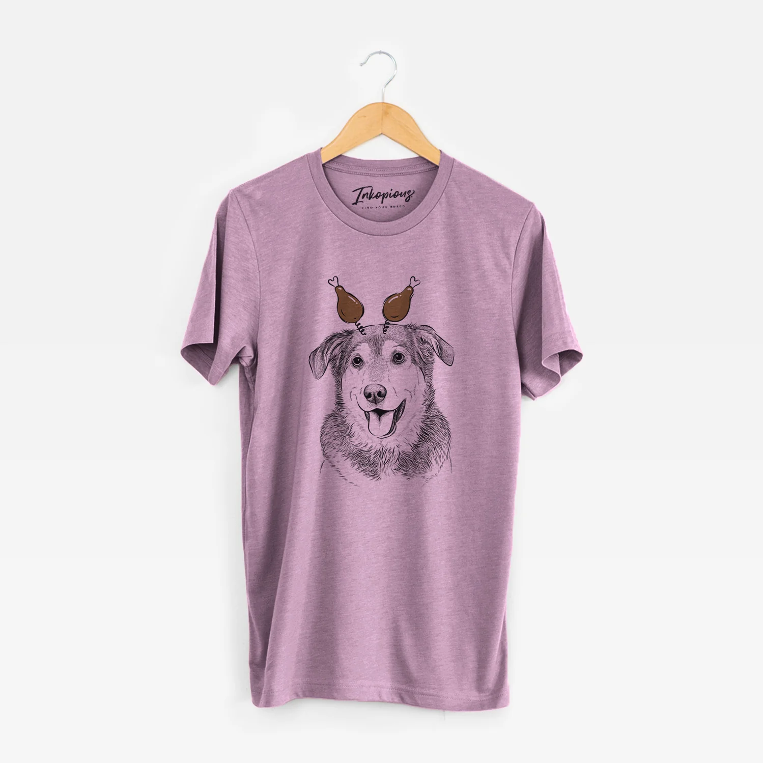 Thanksgiving Lance the Lab/Shepherd Mix - Unisex Crewneck - Image 7
