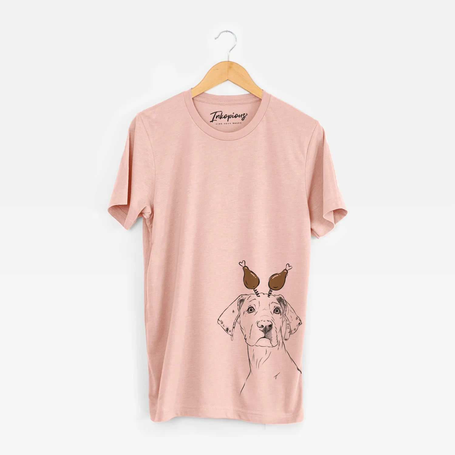 Thanksgiving Lumen the Special Needs Great Dane - Unisex Crewneck - Image 3