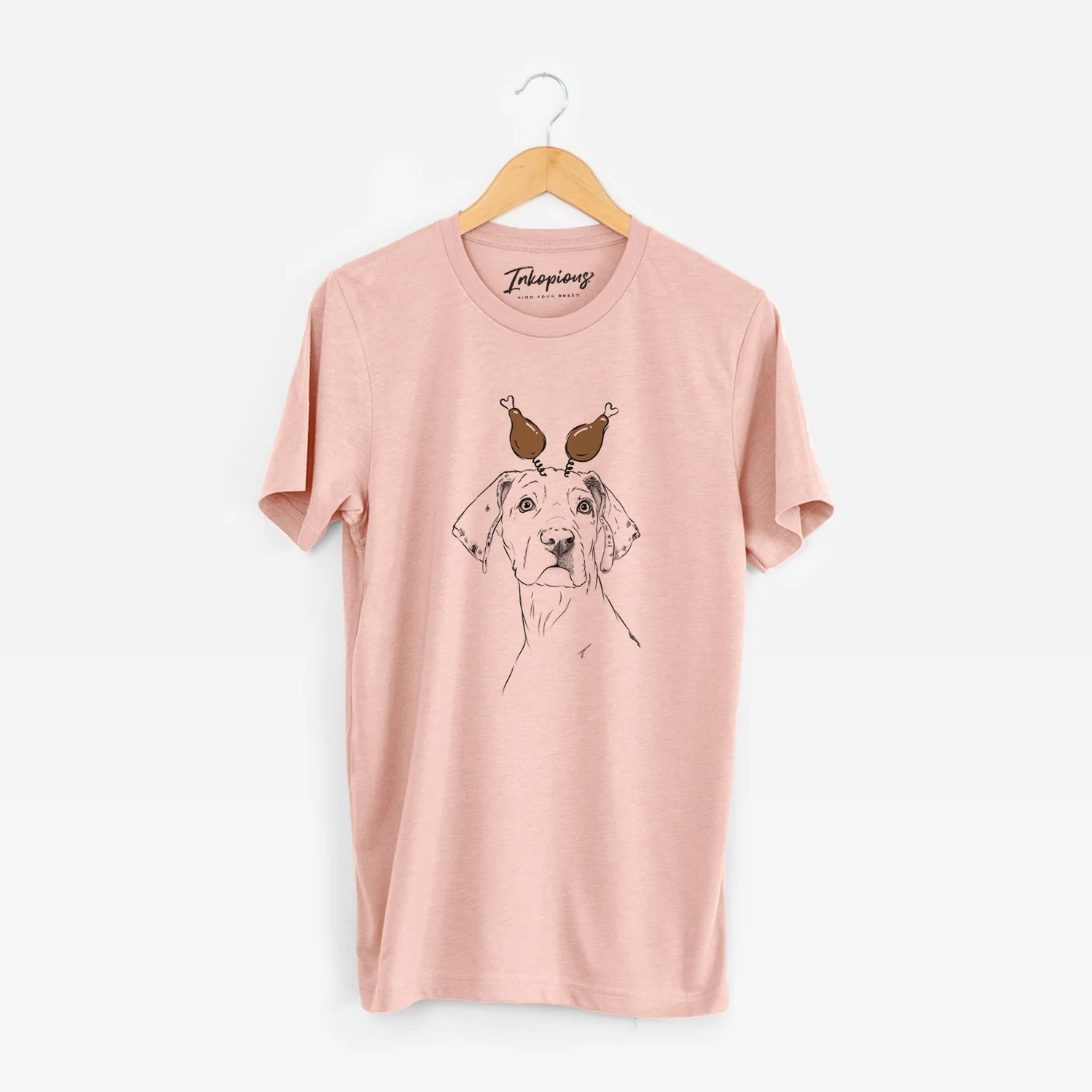 Thanksgiving Lumen the Special Needs Great Dane - Unisex Crewneck - Image 6