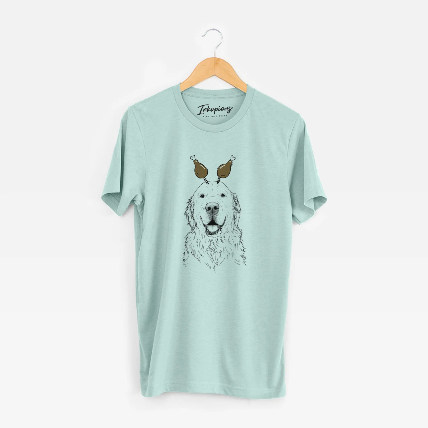 Thanksgiving Maximus the Golden Retriever - Unisex Crewneck - Image 8