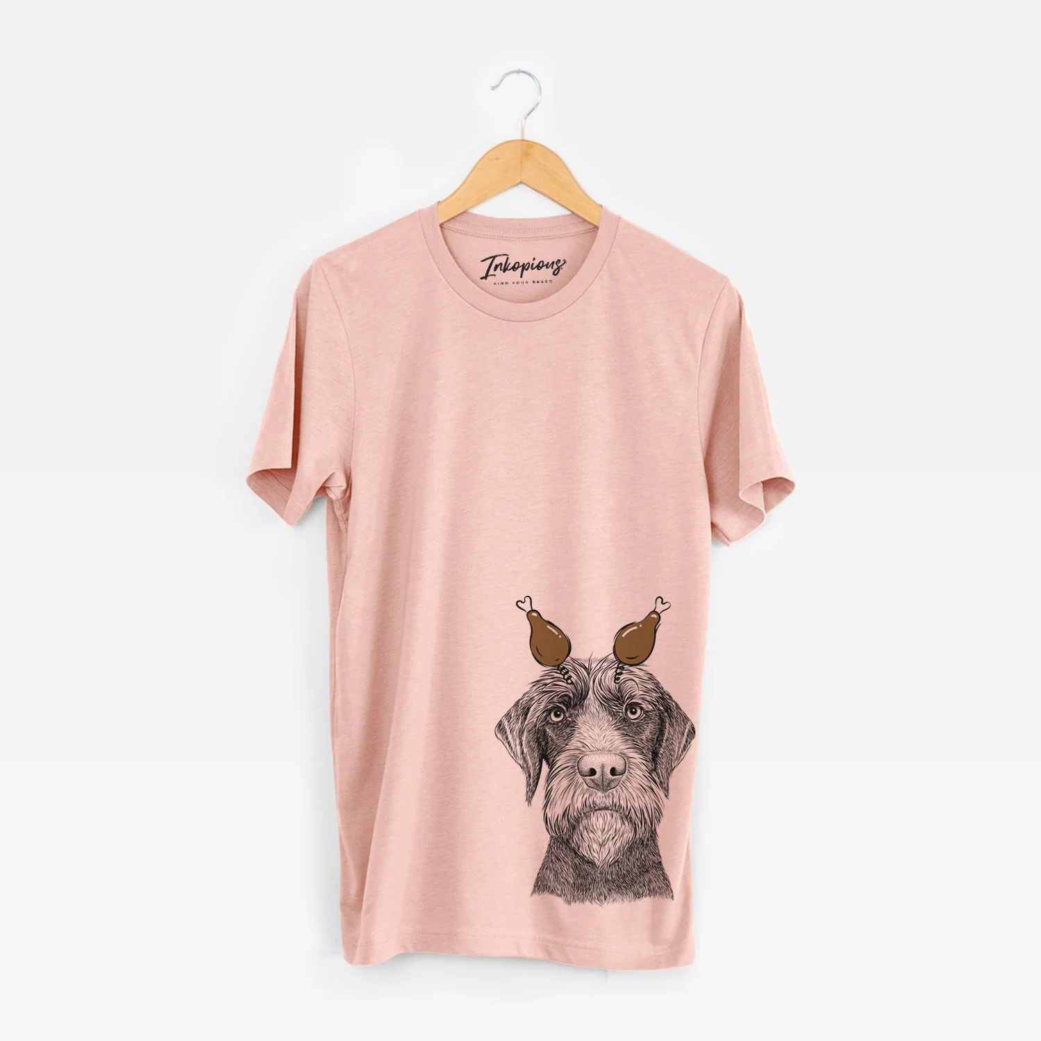 Thanksgiving Oakley the Pudelpointer - Unisex Crewneck - Image 3
