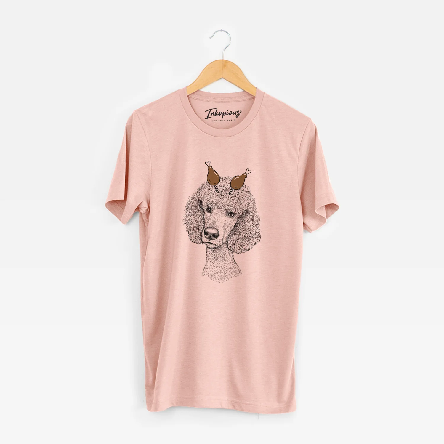 Thanksgiving Yuki the Poodle - Unisex Crewneck - Image 6