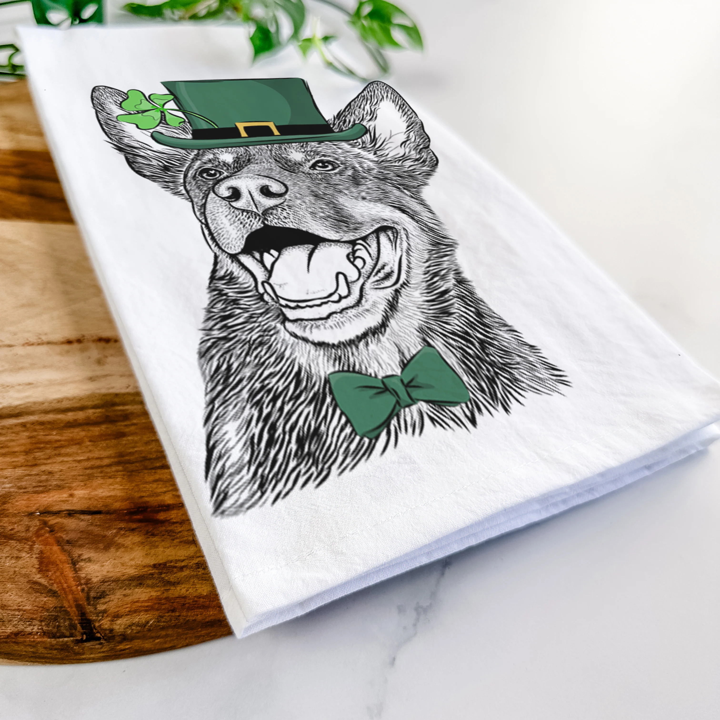 Tucker the Australian Kelpie Tea Towel - Image 13