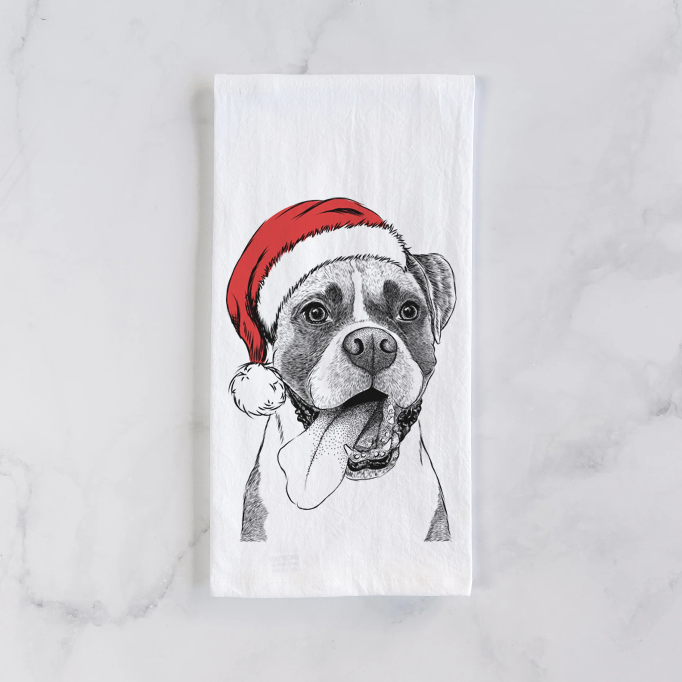 Tuckeroo the Boxer Tea Towel - Image 2
