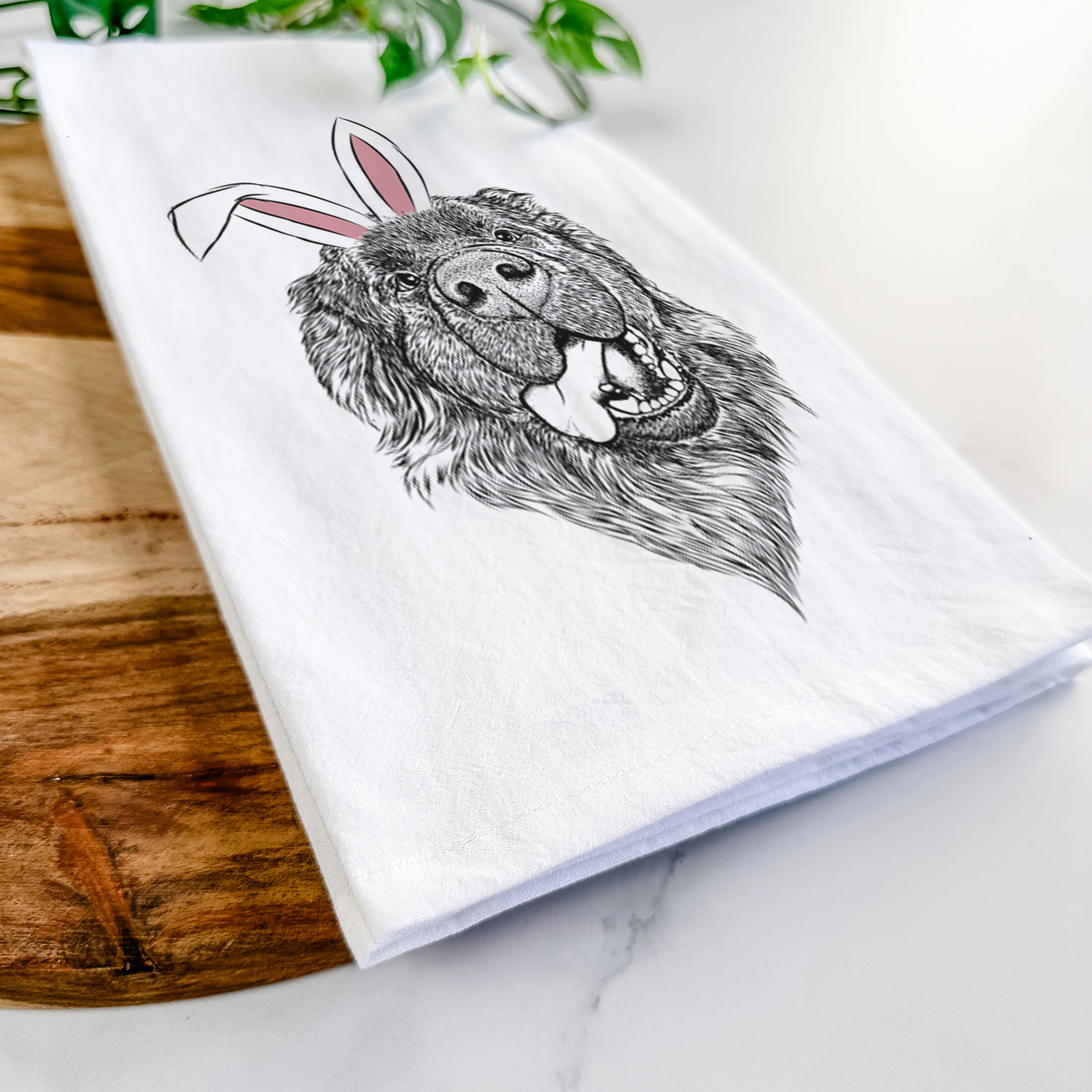 Tuna the Newfoundland Tea Towel - Image 14