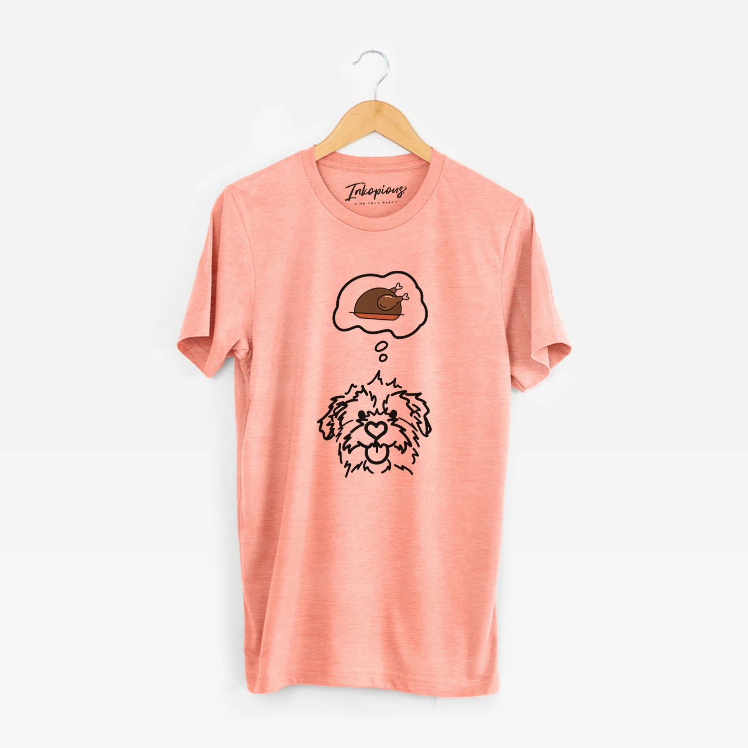 Turkey Thoughts Mixed Breed - Bea - Unisex Crewneck - Image 3