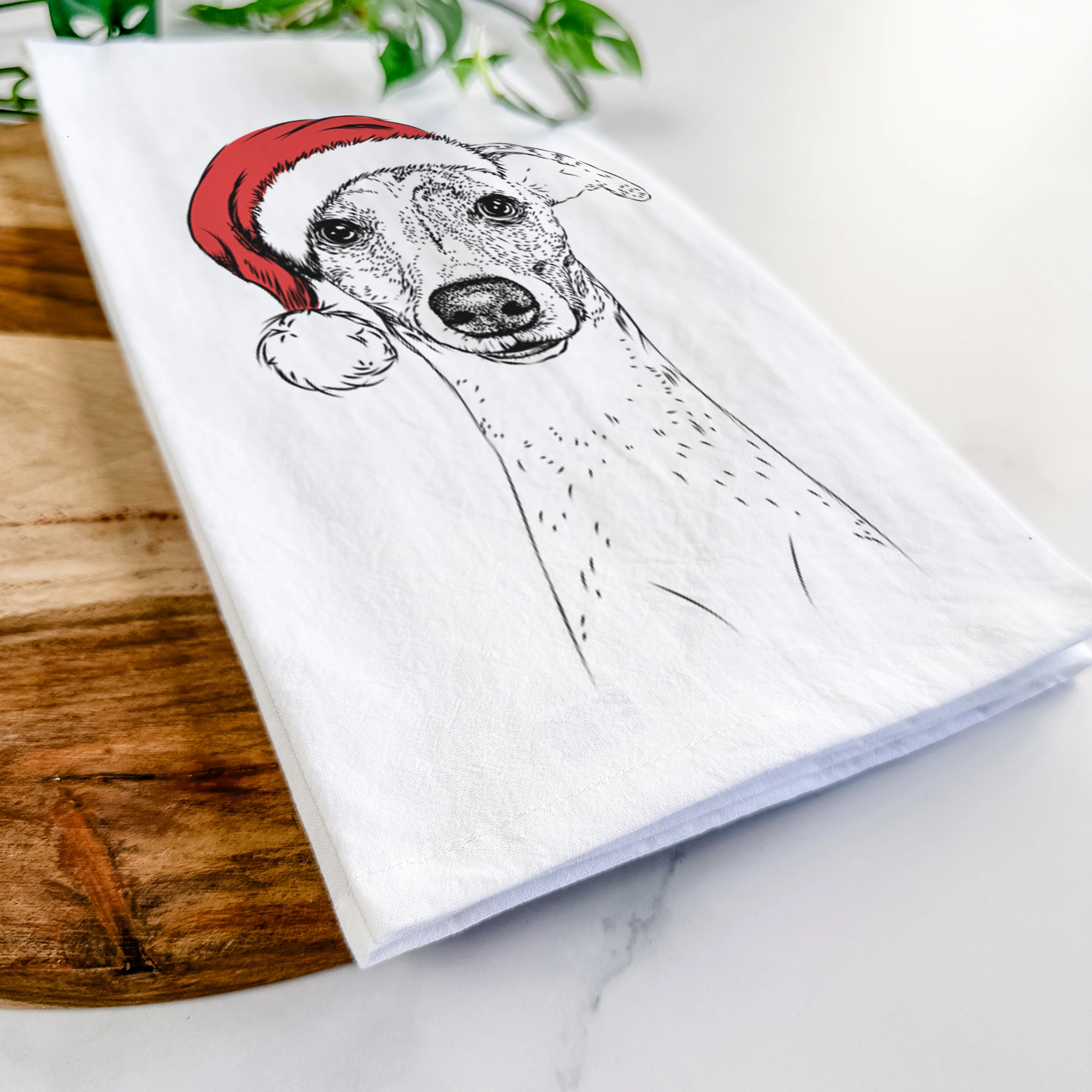 Twiggy the Whippet Tea Towel - Image 9