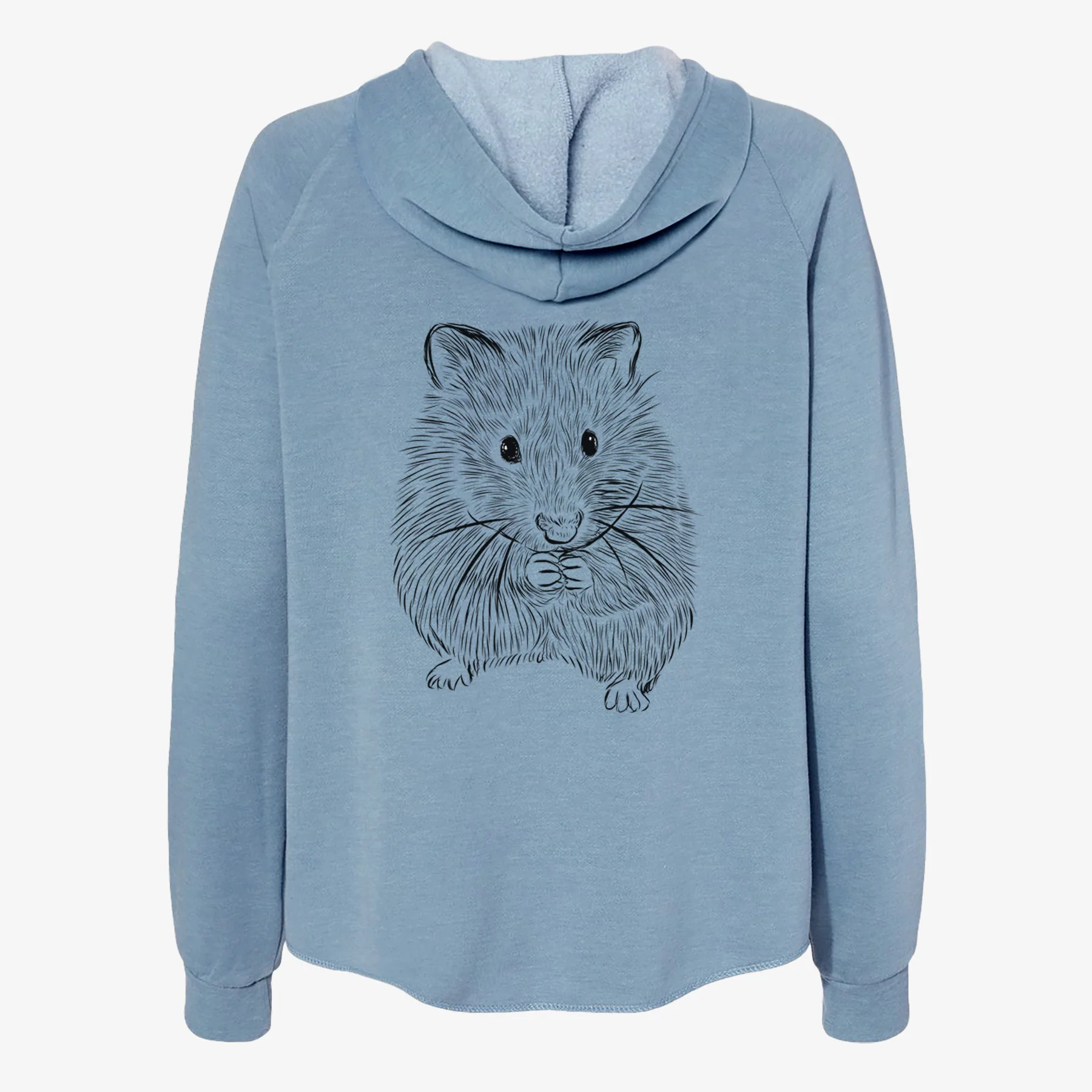 Twitch the Hamster - Women's Cali Wave Zip-Up Sweatshirt - Image 6