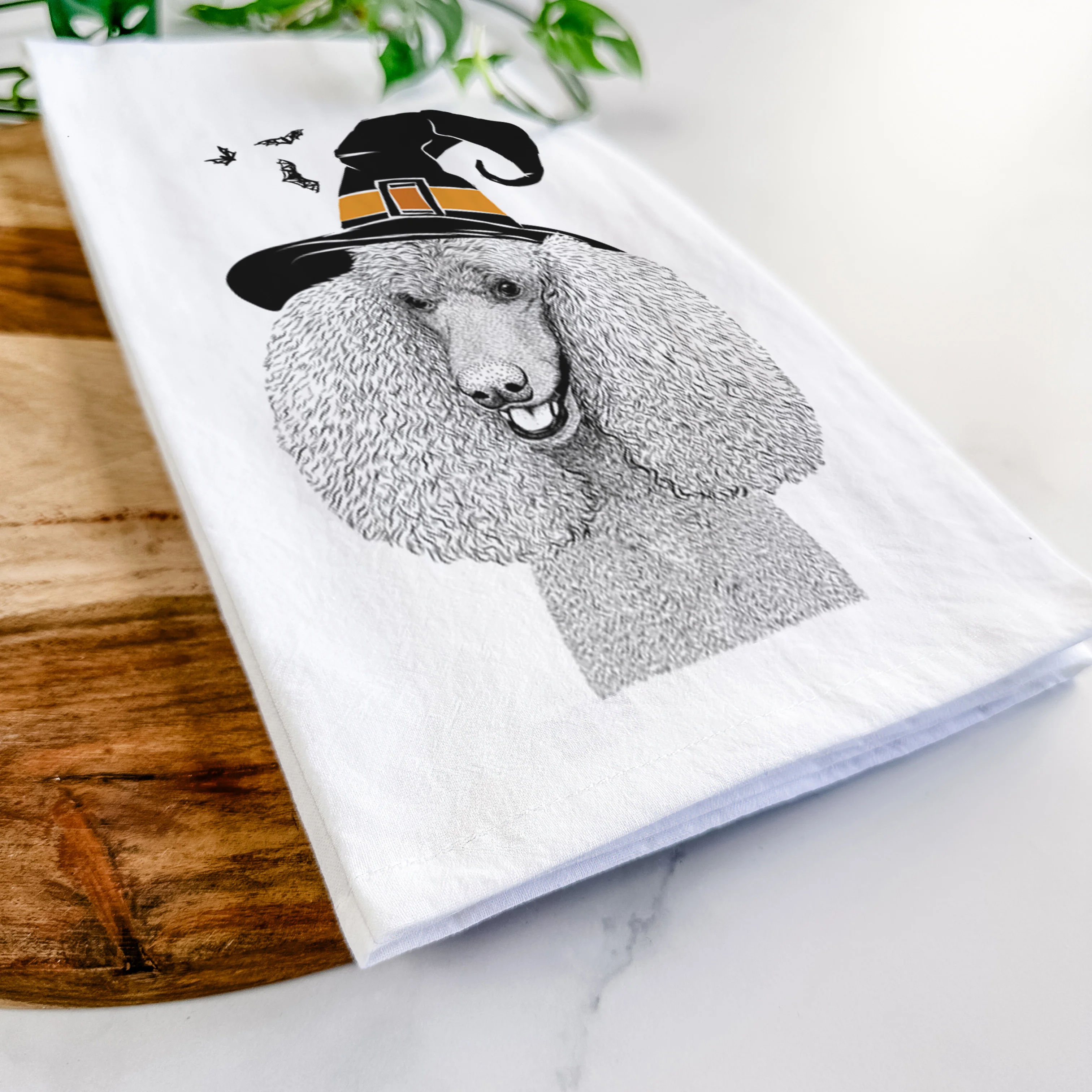 Uncle Tucker the Poodle Tea Towel - Image 8