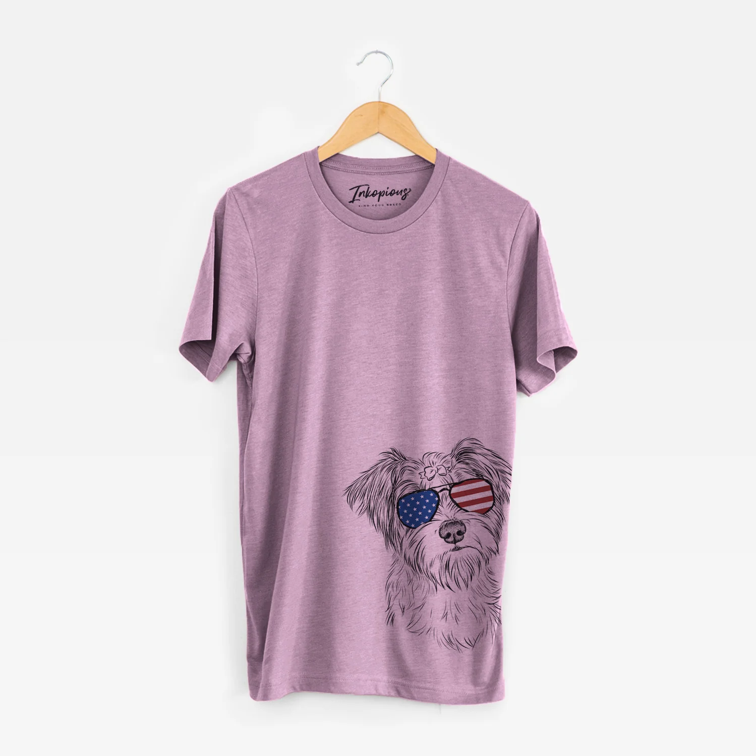 USA Birdee the Schnauzer Mix - Unisex Crewneck - Image 4