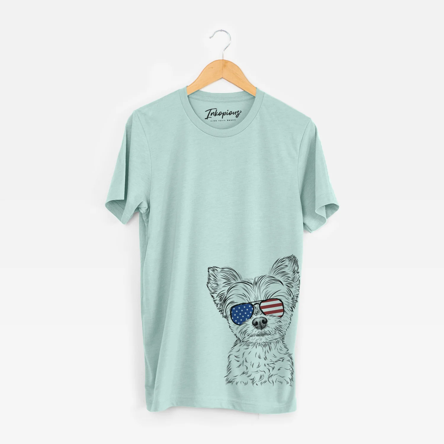 USA Chance the Yapper the Yorkshire Terrier - Unisex Crewneck - Image 5