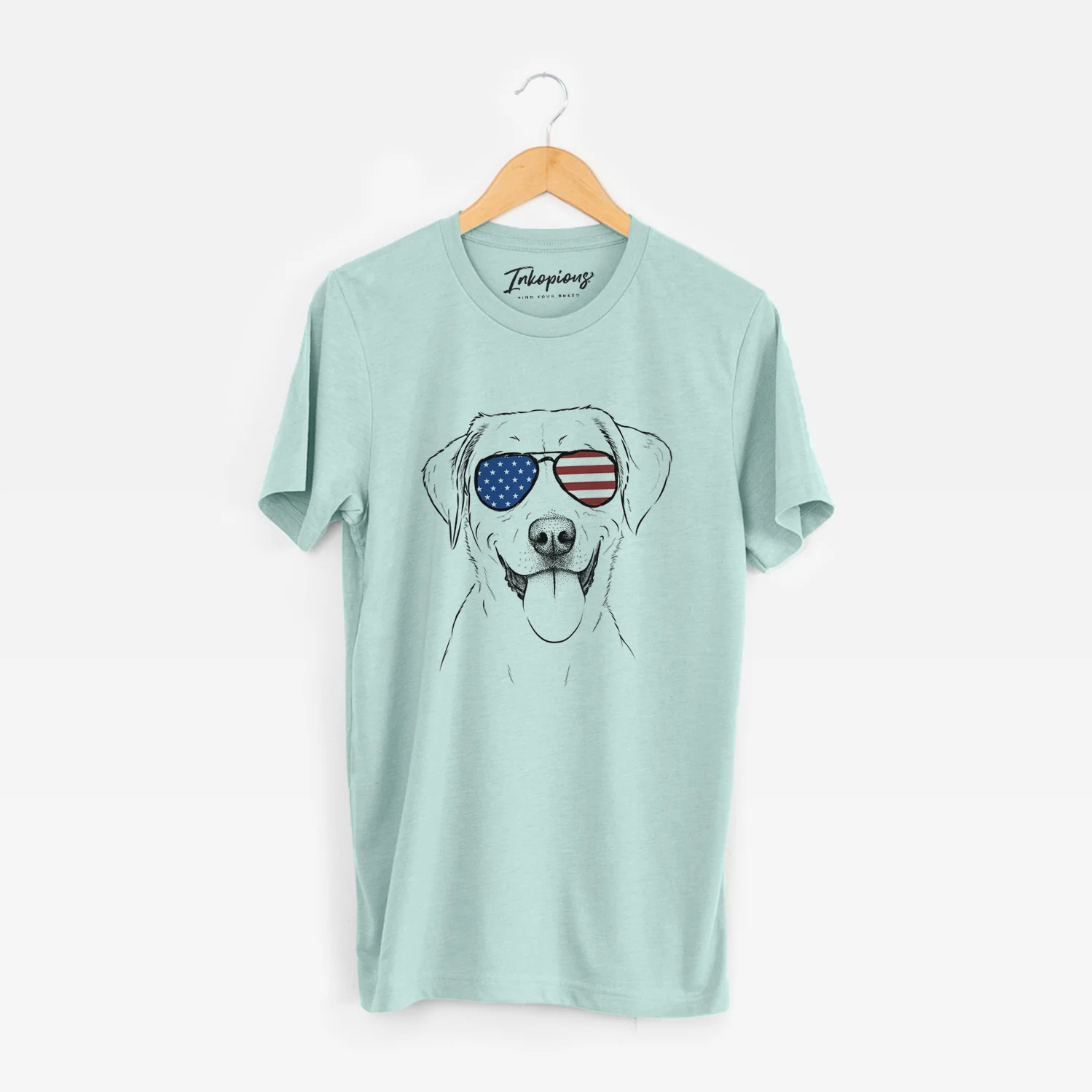USA Daisy the Labrador Retriever - Unisex Crewneck - Image 9
