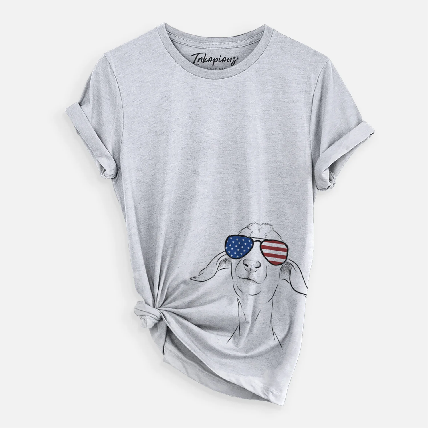 USA Kara Dune the Spanish Boer Goat - Unisex Crewneck - Image 2