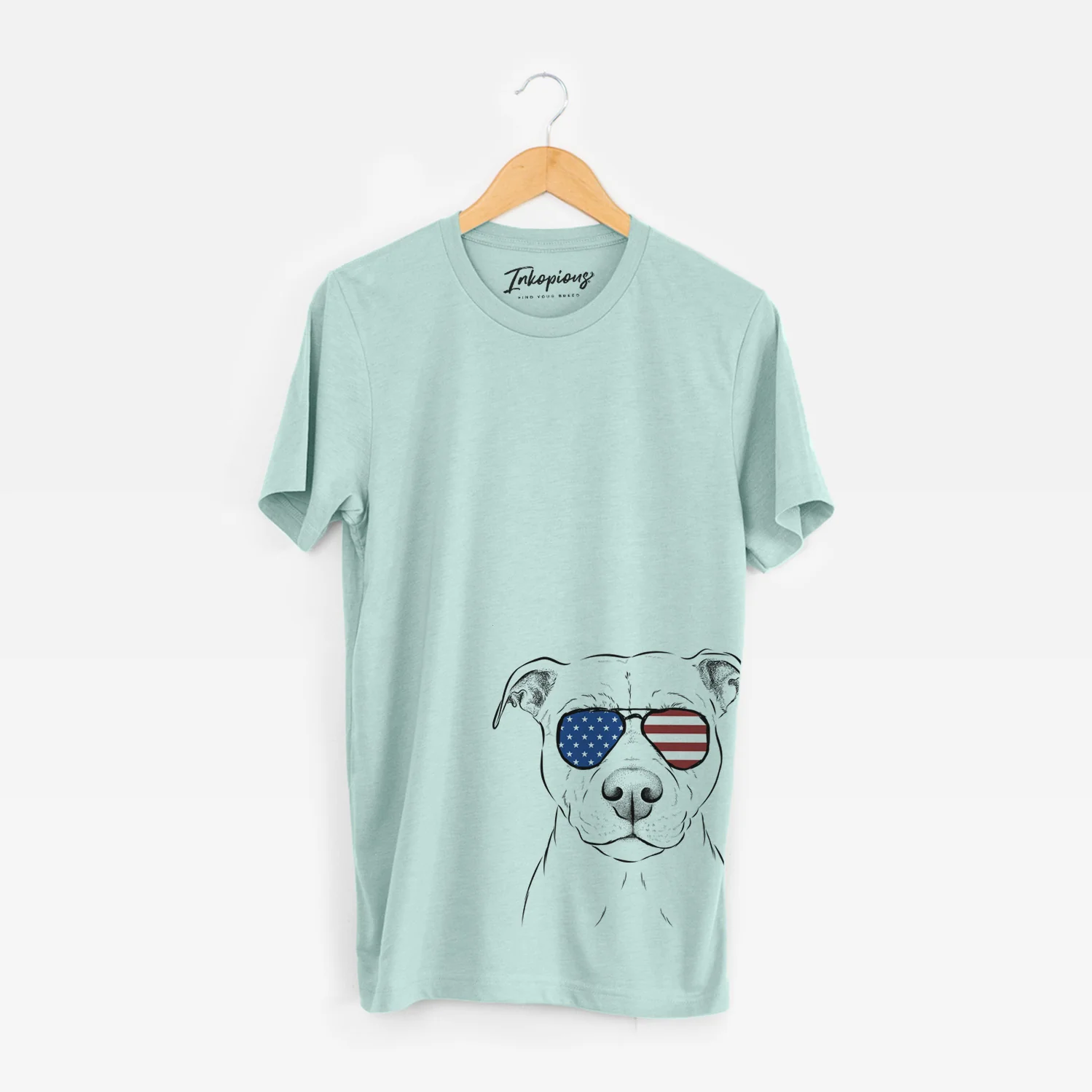 USA Khaleesi the Pitbull - Unisex Crewneck - Image 5