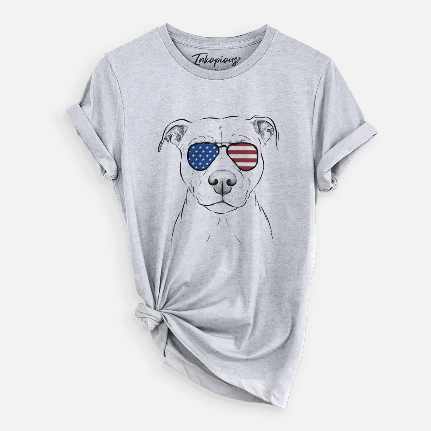 USA Khaleesi the Pitbull - Unisex Crewneck - Image 6