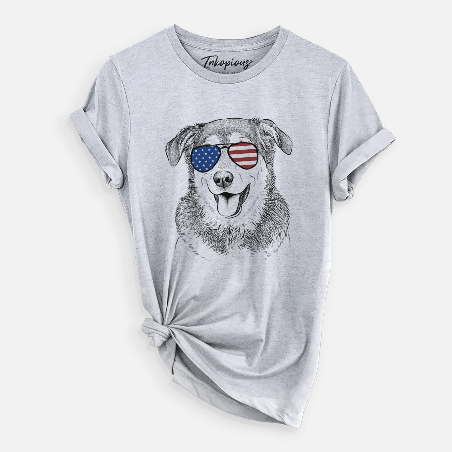 USA Lance the Lab/Shepherd Mix - Unisex Crewneck - Image 6