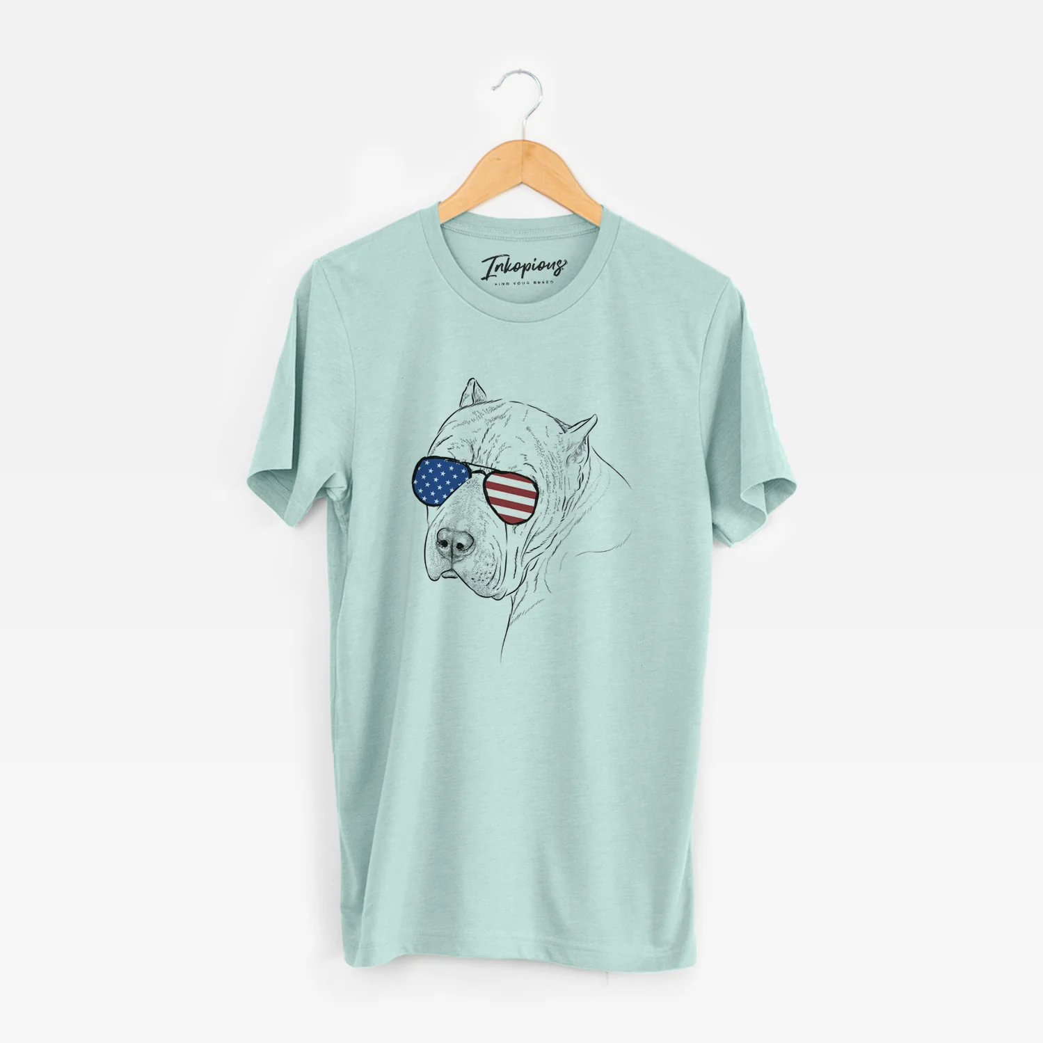 USA Precious the Staffordshire Terrier - Unisex Crewneck - Image 9