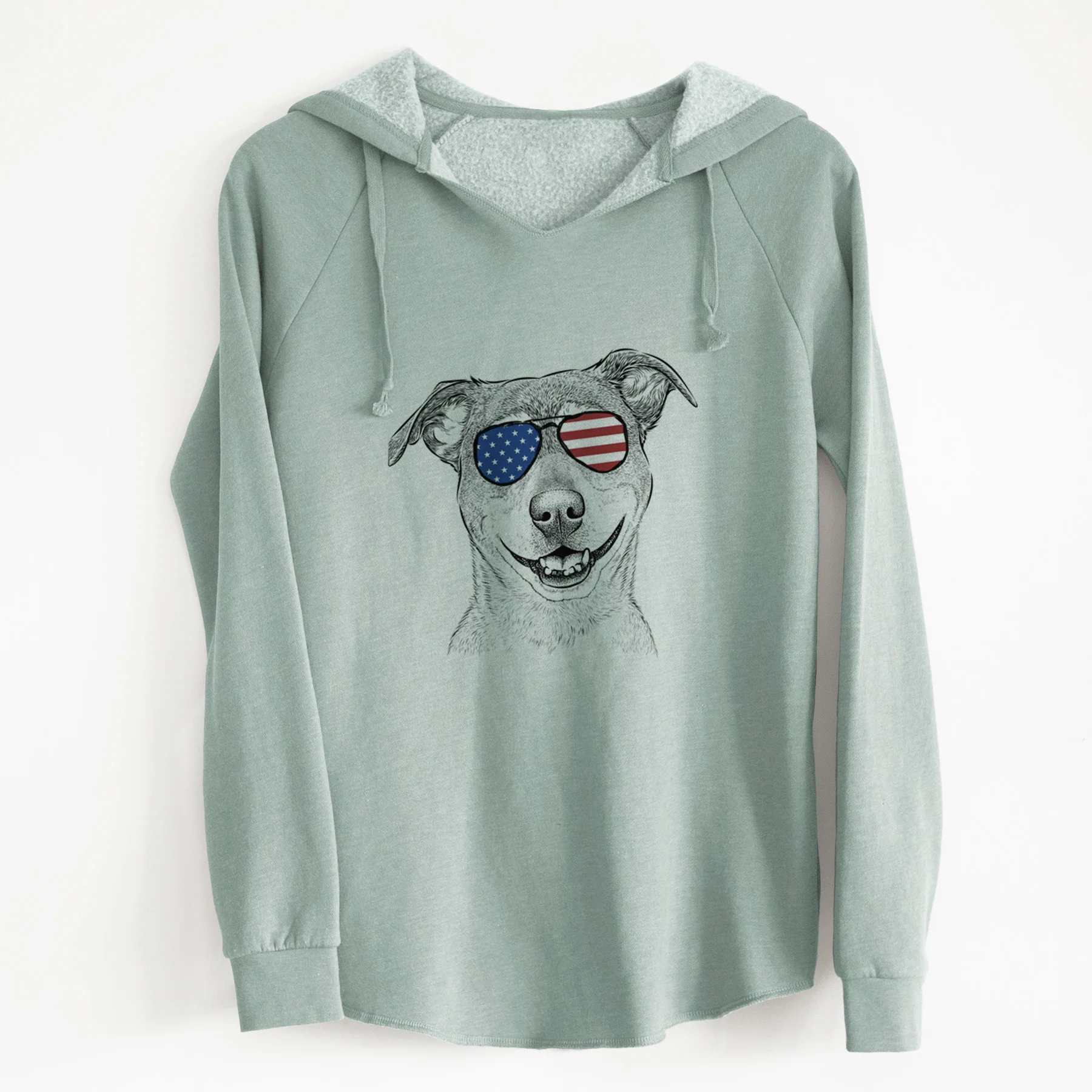 USA Reese the Mountain Cur - Cali Wave Hooded Sweatshirt - Image 7