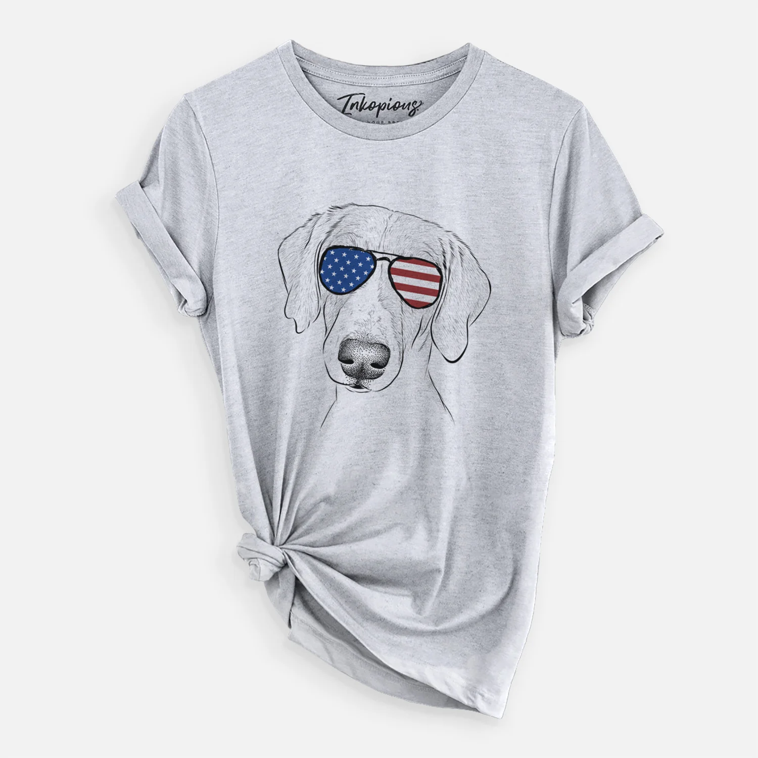 USA Stanley the Foxhound - Unisex Crewneck - Image 6