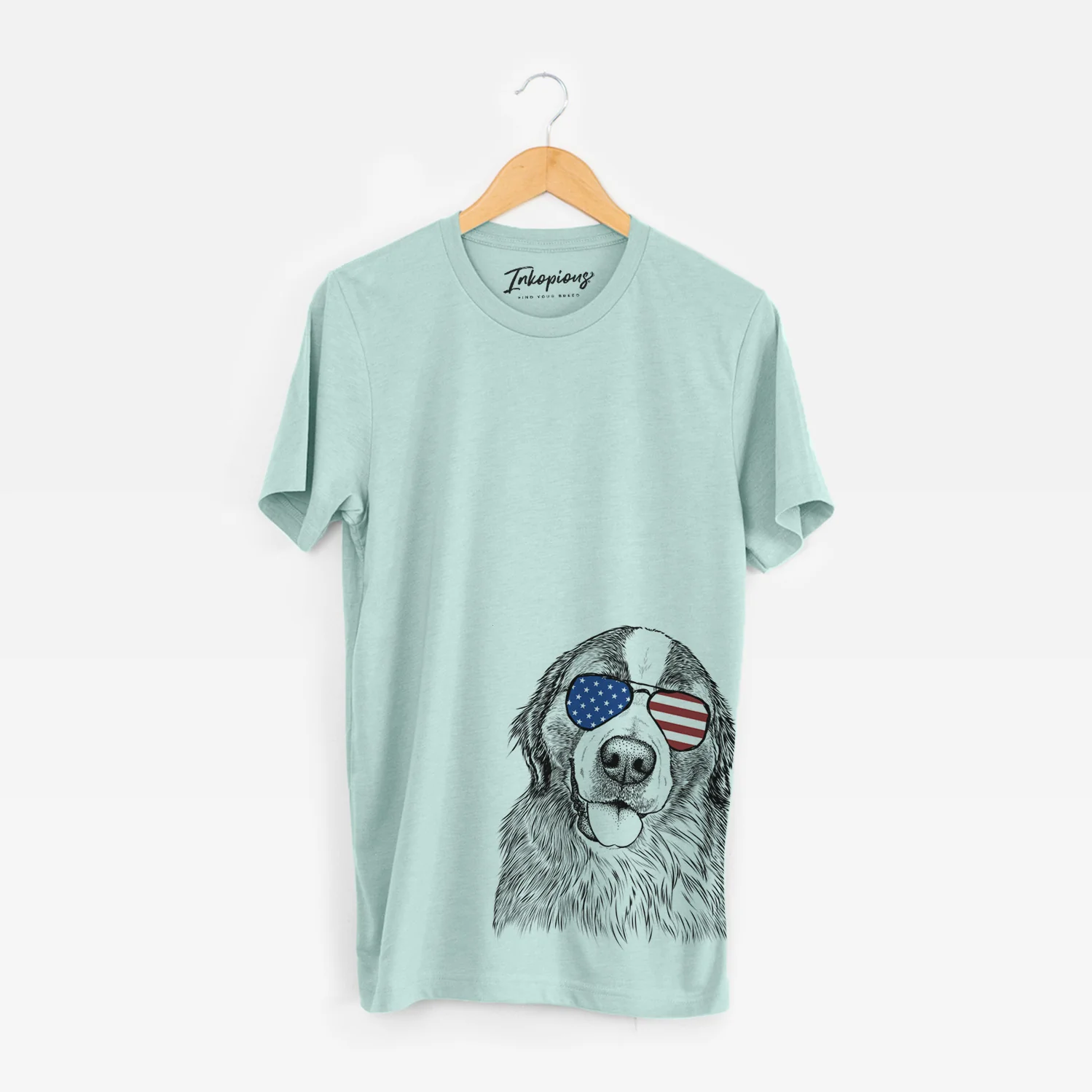 USA Walter the Bernese Mountain Dog Mix - Unisex Crewneck - Image 5