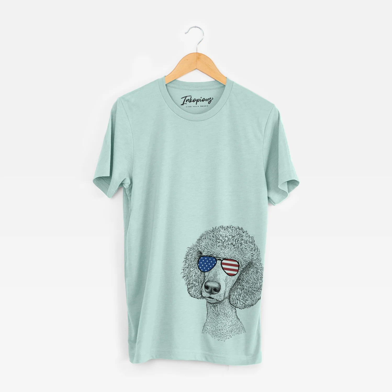 USA Yuki the Poodle - Unisex Crewneck - Image 5