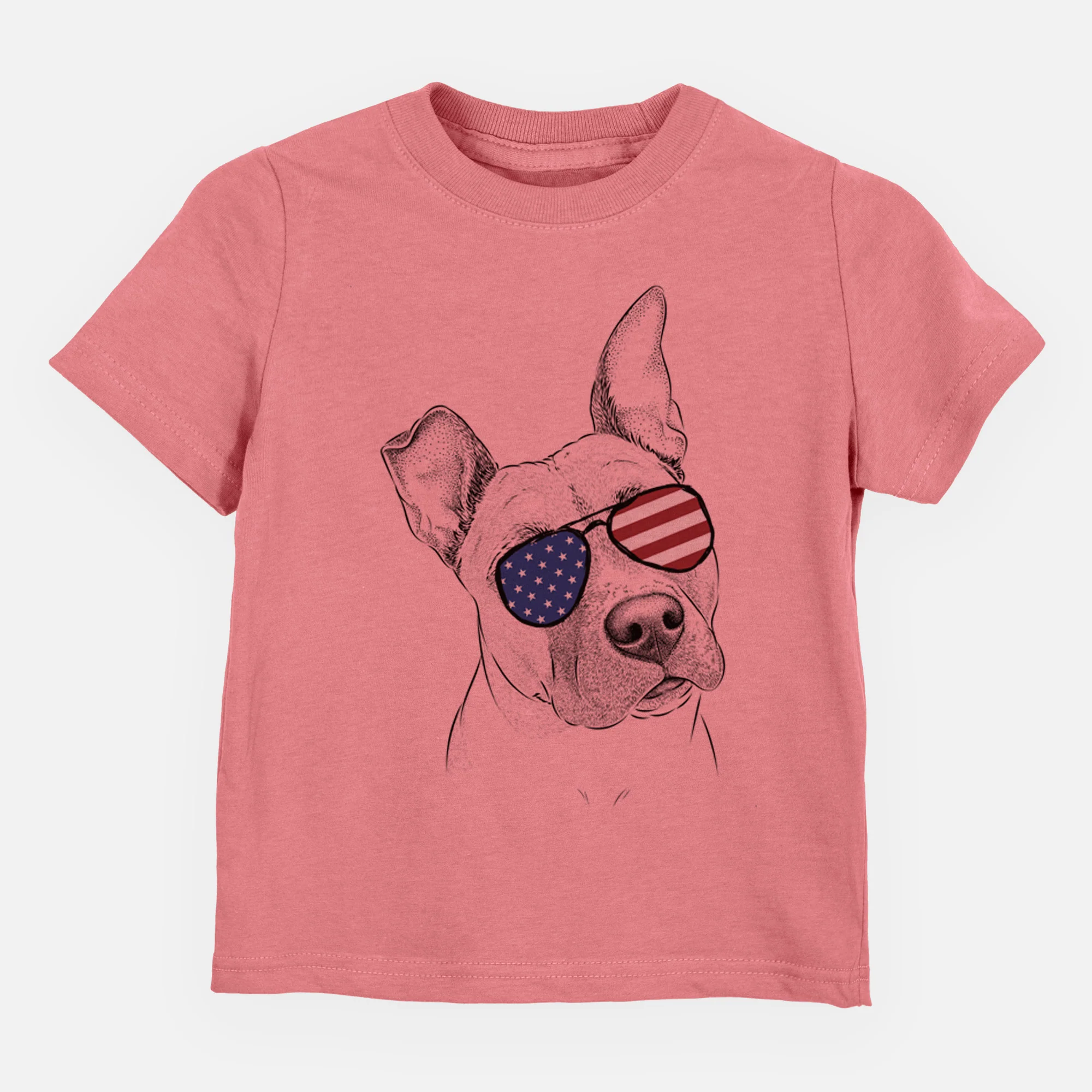 USA Ivy the Pitbull Mix - Kids/Youth/Toddler Shirt - Image 4