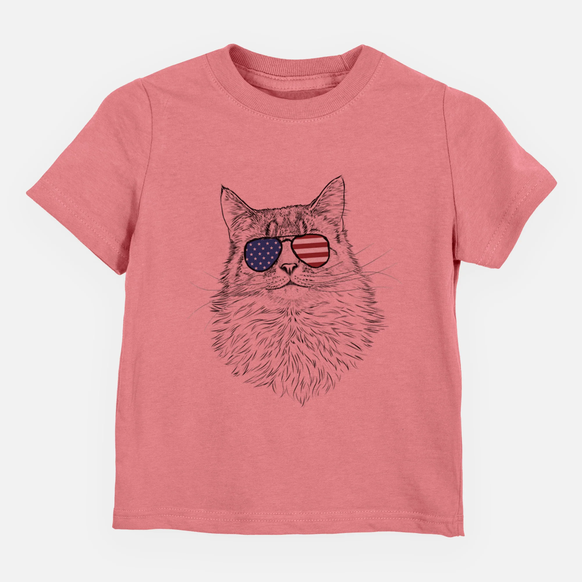 USA Olive the Cat - Kids/Youth/Toddler Shirt - Image 4