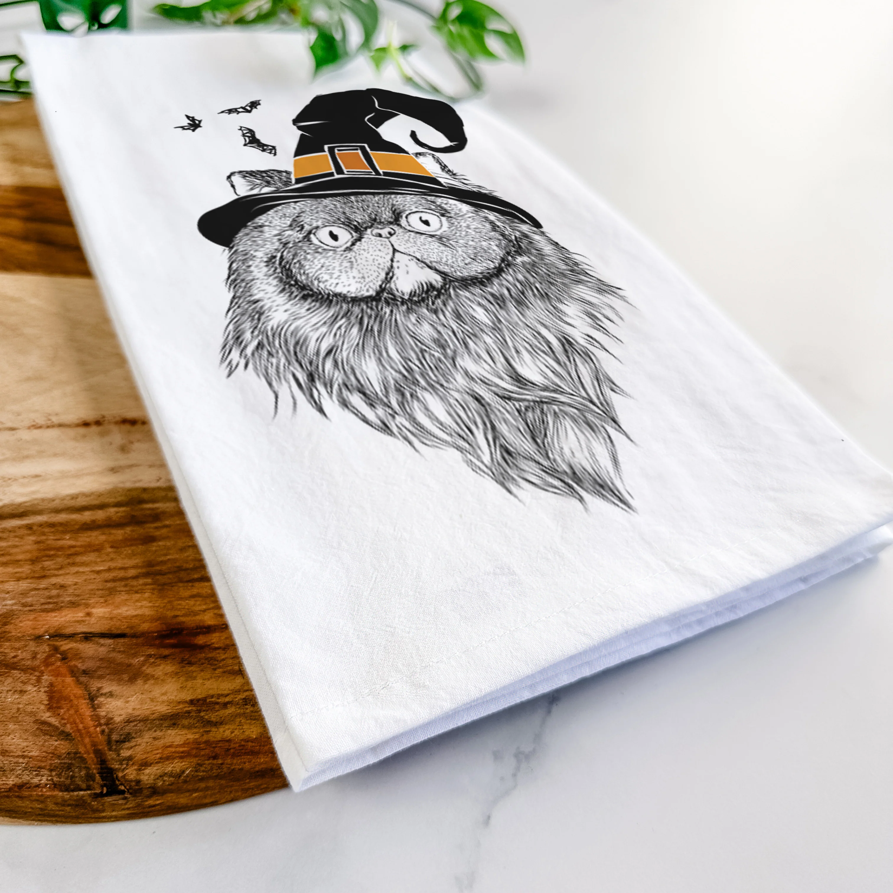 Vader the Persian Cat Tea Towel - Image 8