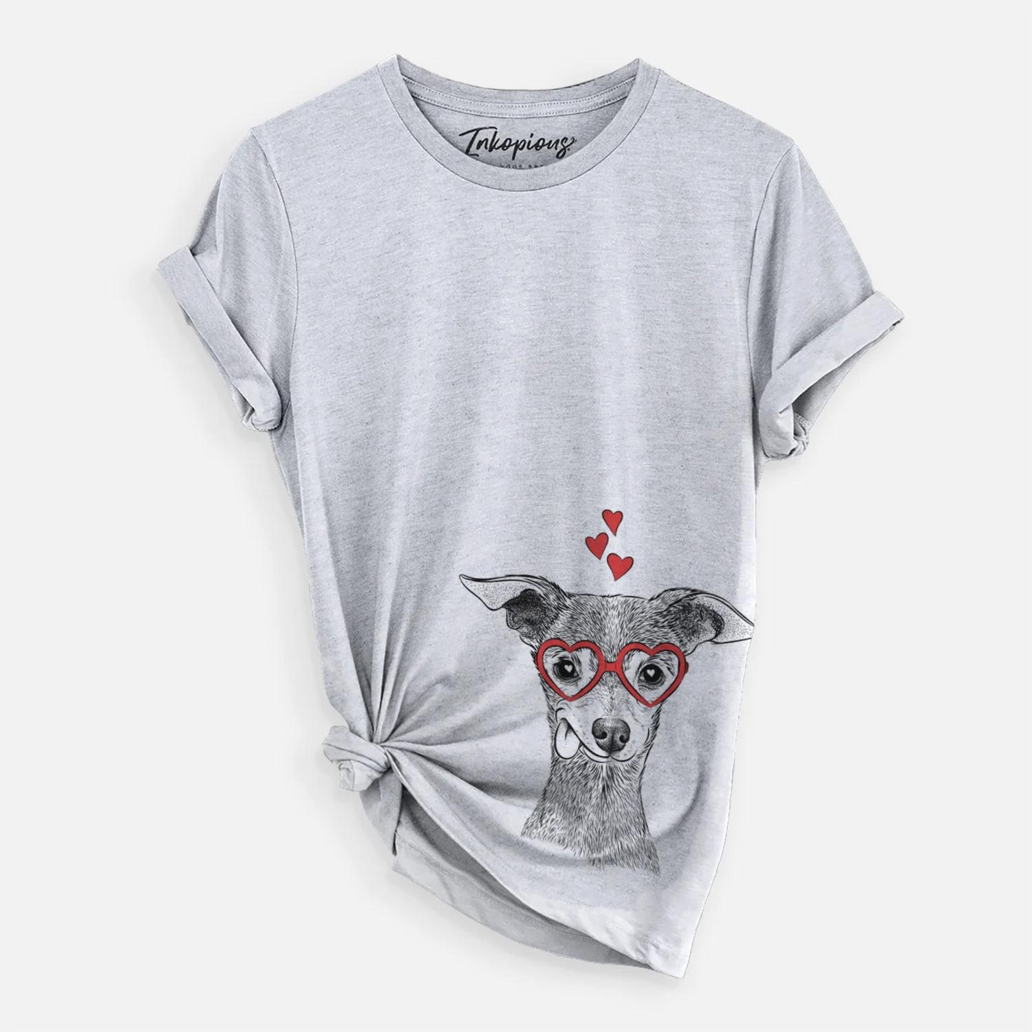 Valentine Bebe the Chihuahua - Unisex Crewneck - Image 2