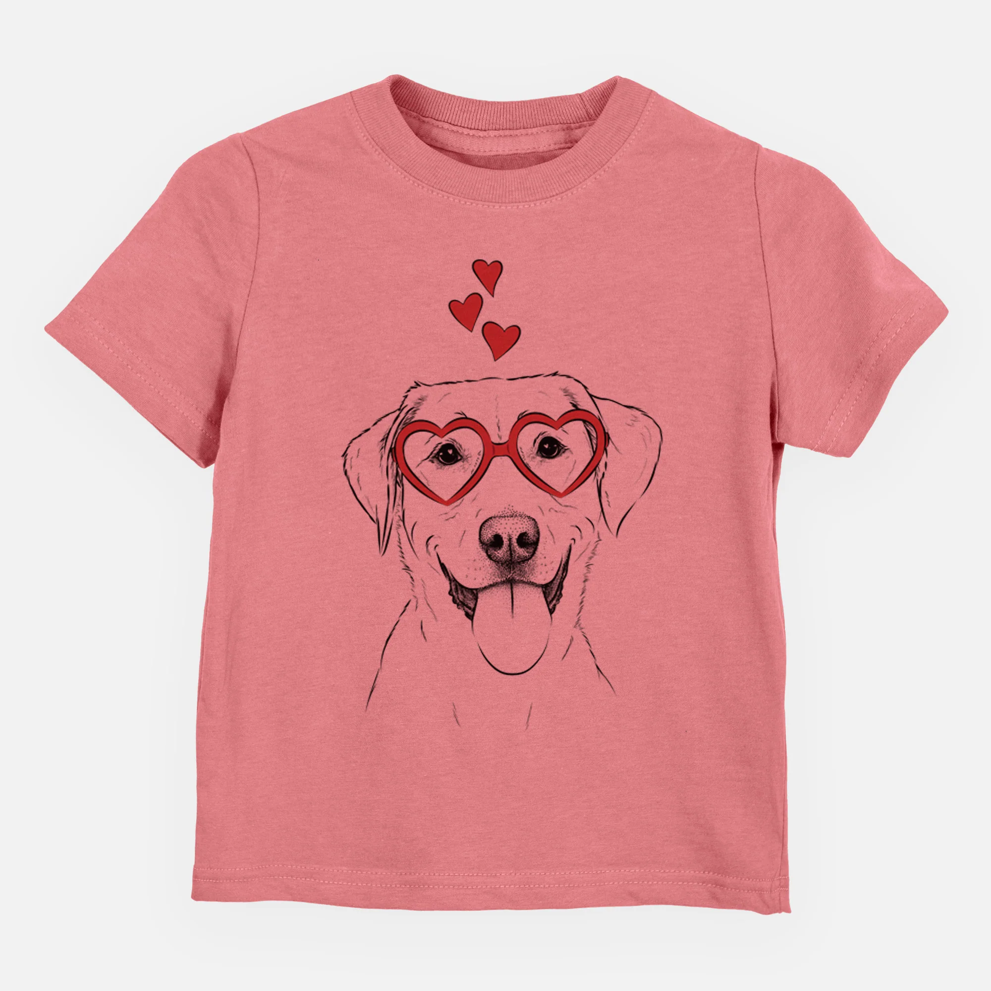 Valentine Daisy the Labrador Retriever - Kids/Youth/Toddler Shirt - Image 4
