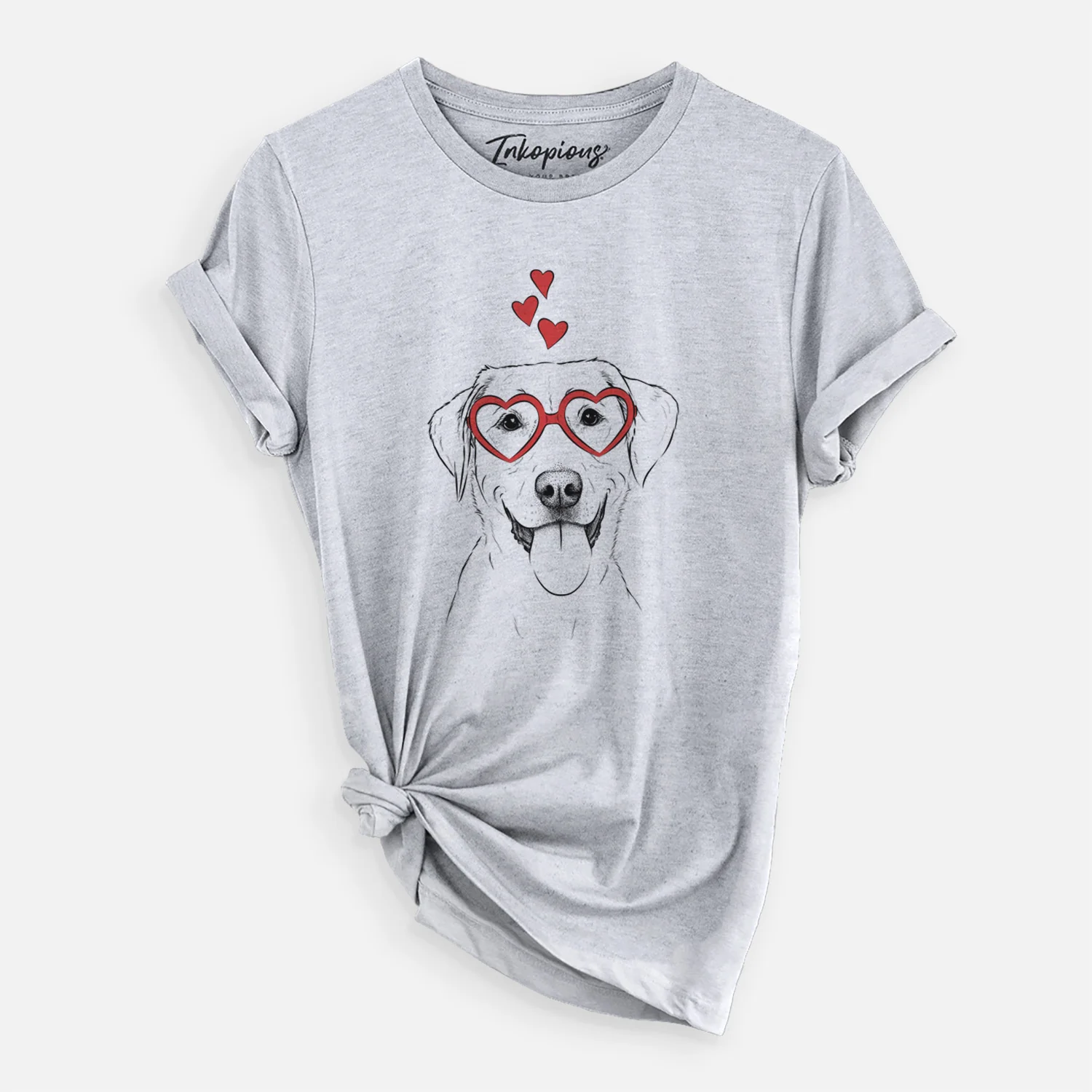 Valentine Daisy the Labrador Retriever - Unisex Crewneck - Image 6