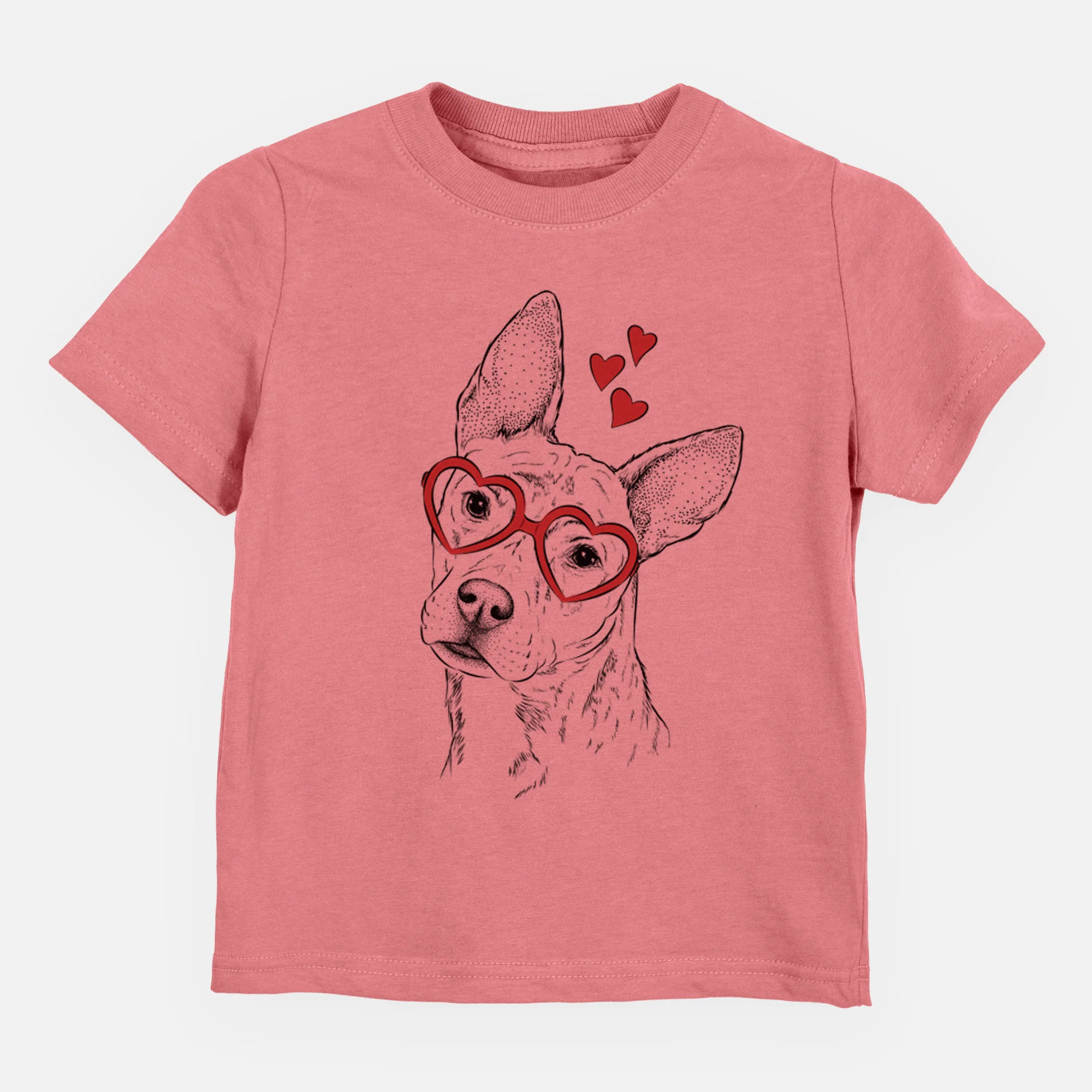Valentine Diesel the Mixed Breed - Kids/Youth/Toddler Shirt - Image 4