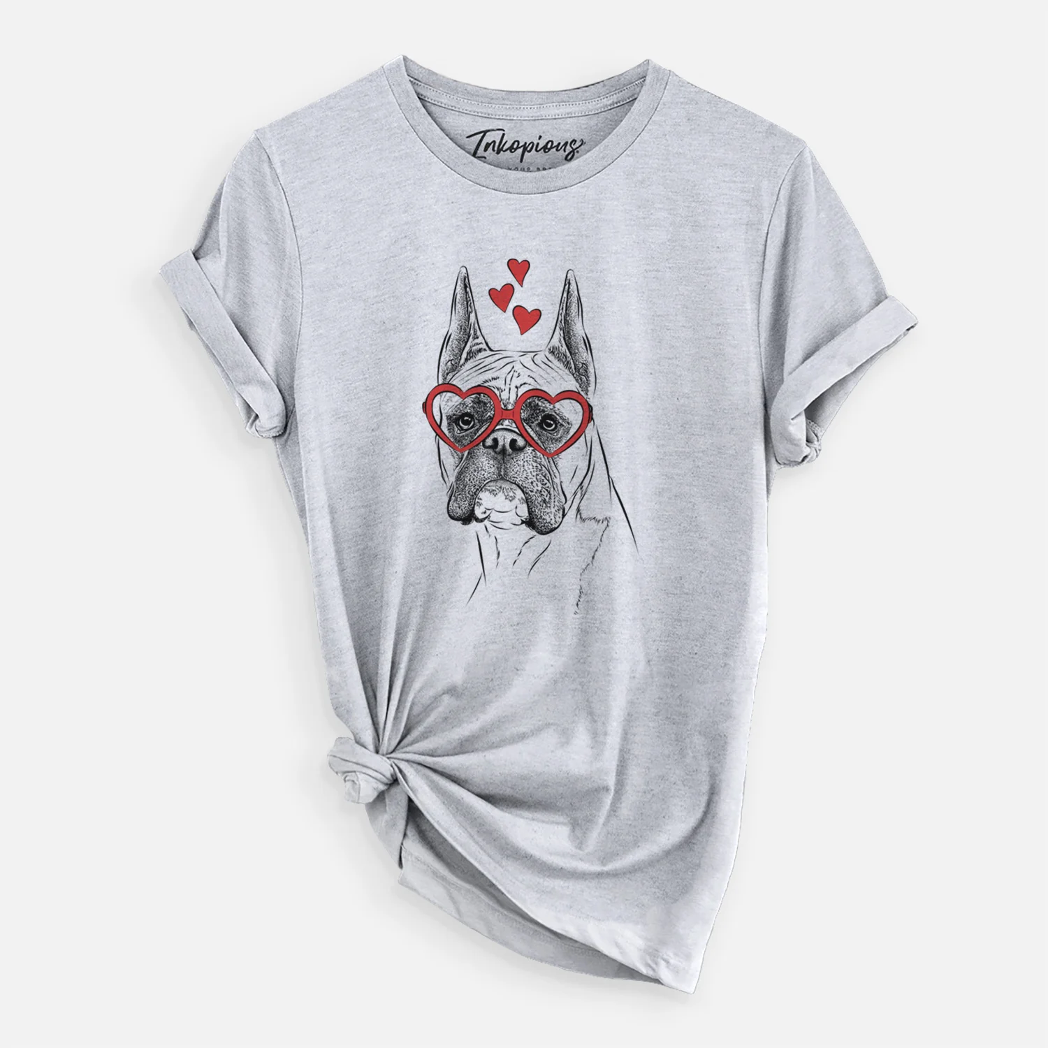 Valentine Ezra the Boxer - Unisex Crewneck - Image 6