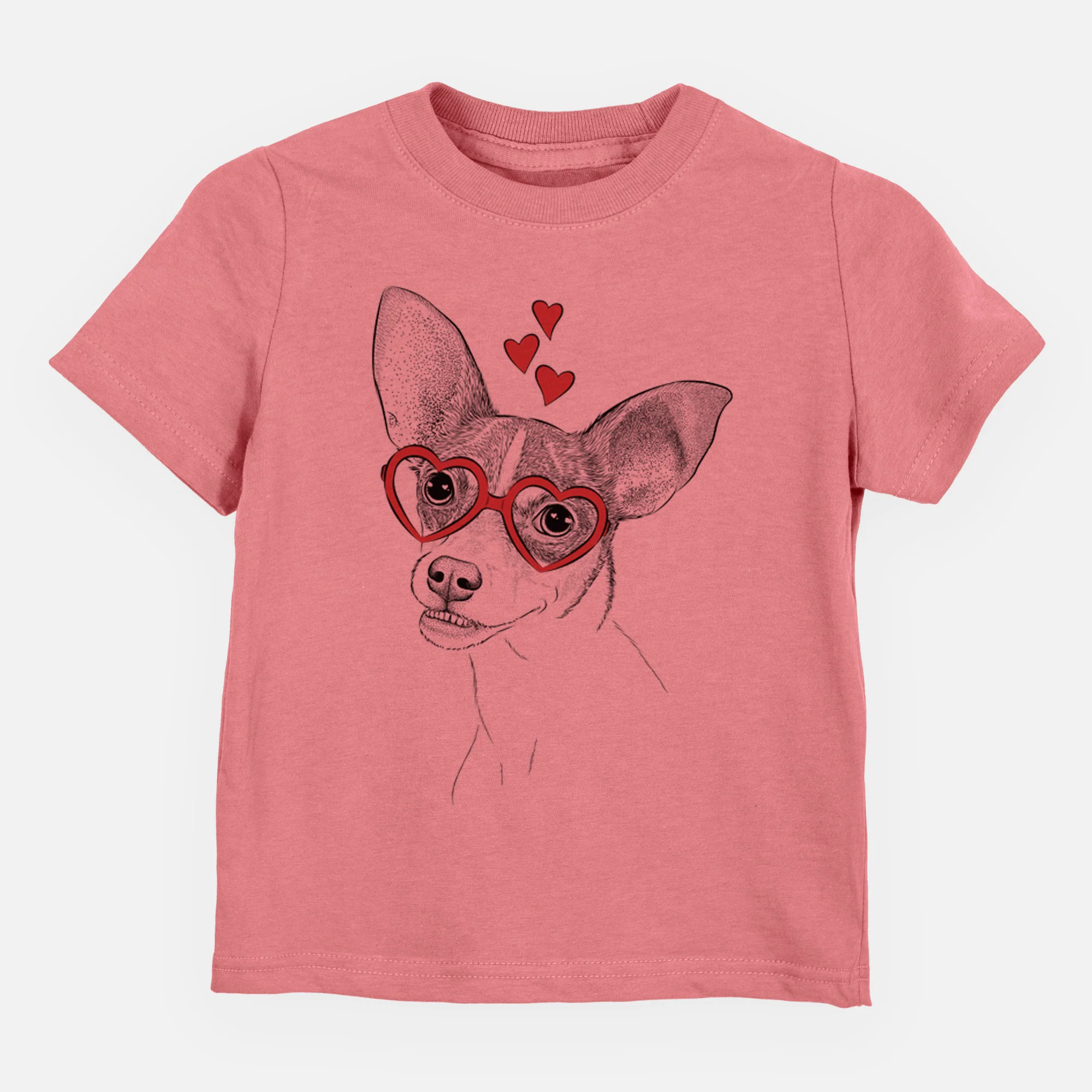 Valentine Kailani the Chihuahua Mix - Kids/Youth/Toddler Shirt - Image 4