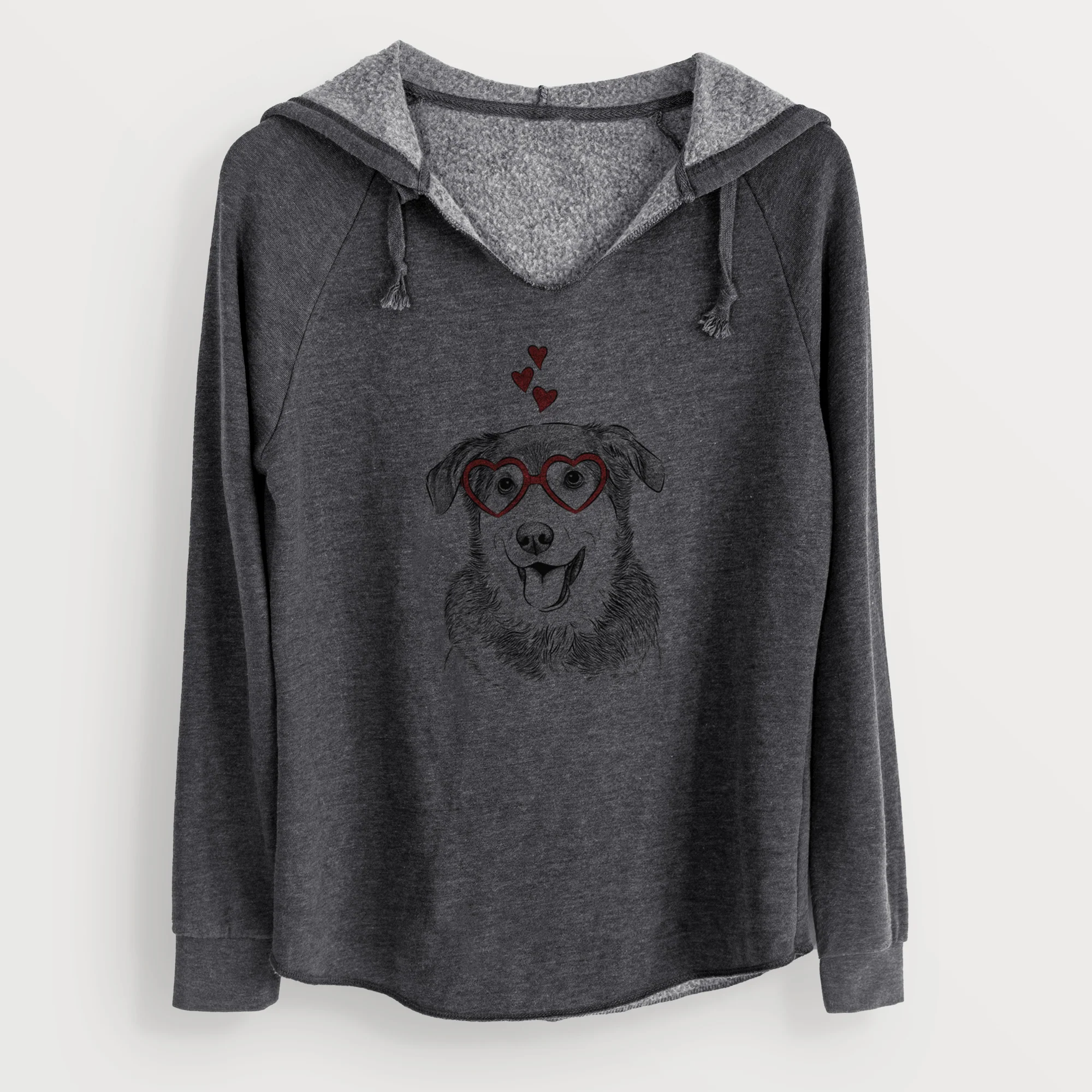 Valentine Lance the Lab/Shepherd Mix - Cali Wave Hooded Sweatshirt - Image 9