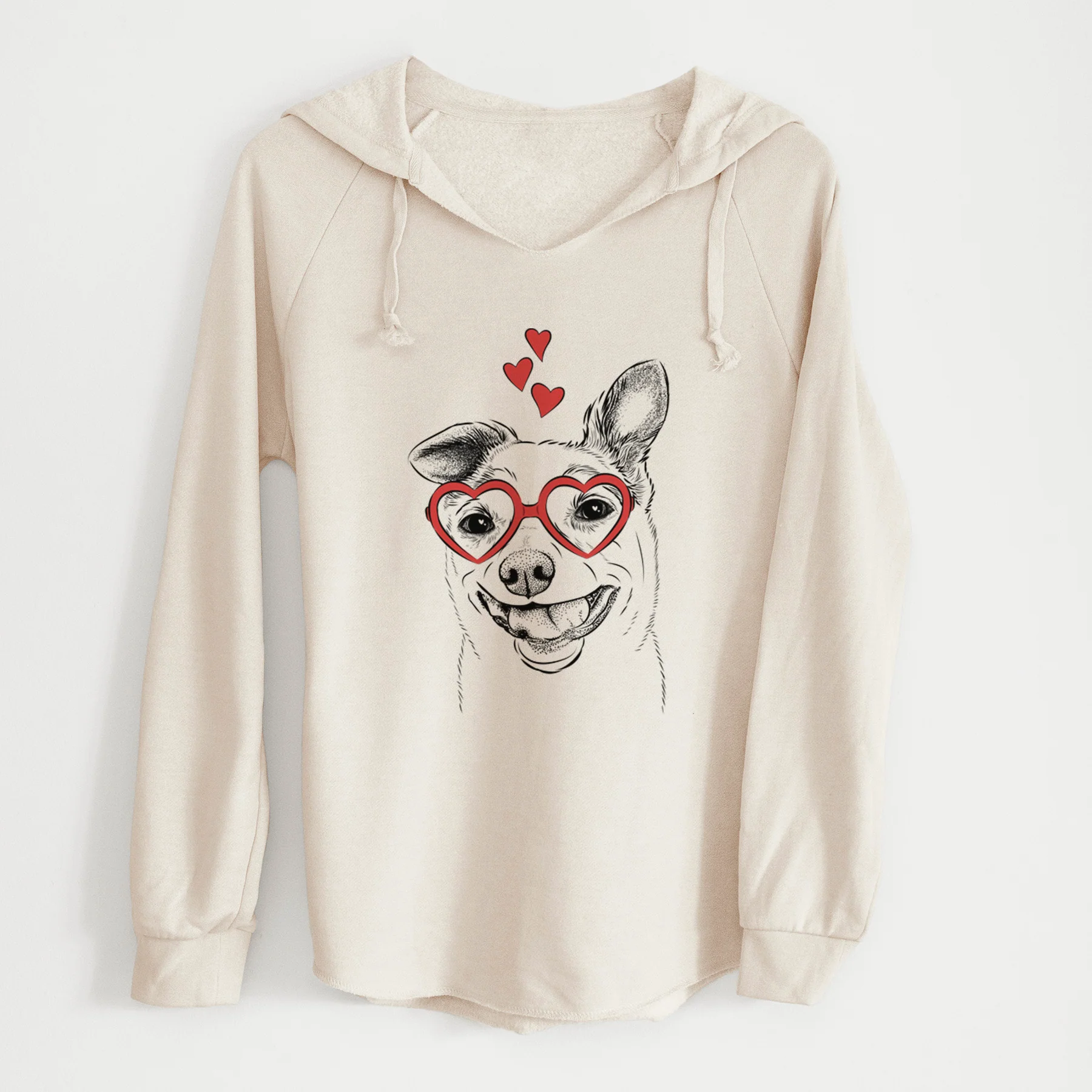 Valentine Mortimer the Mixed Breed - Cali Wave Hooded Sweatshirt - Image 8