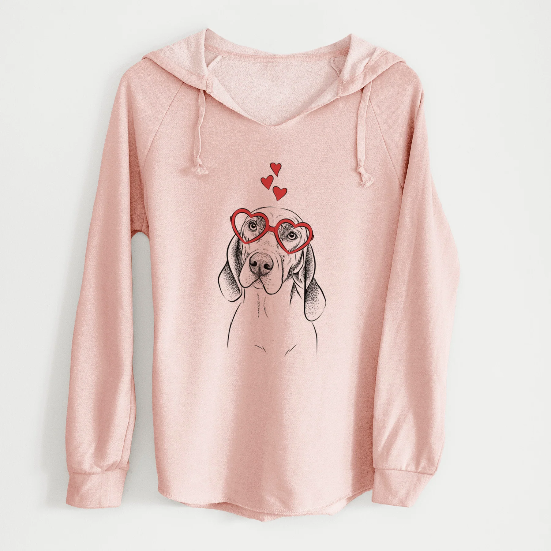Valentine Norman the Plott Hound - Cali Wave Hooded Sweatshirt - Image 4