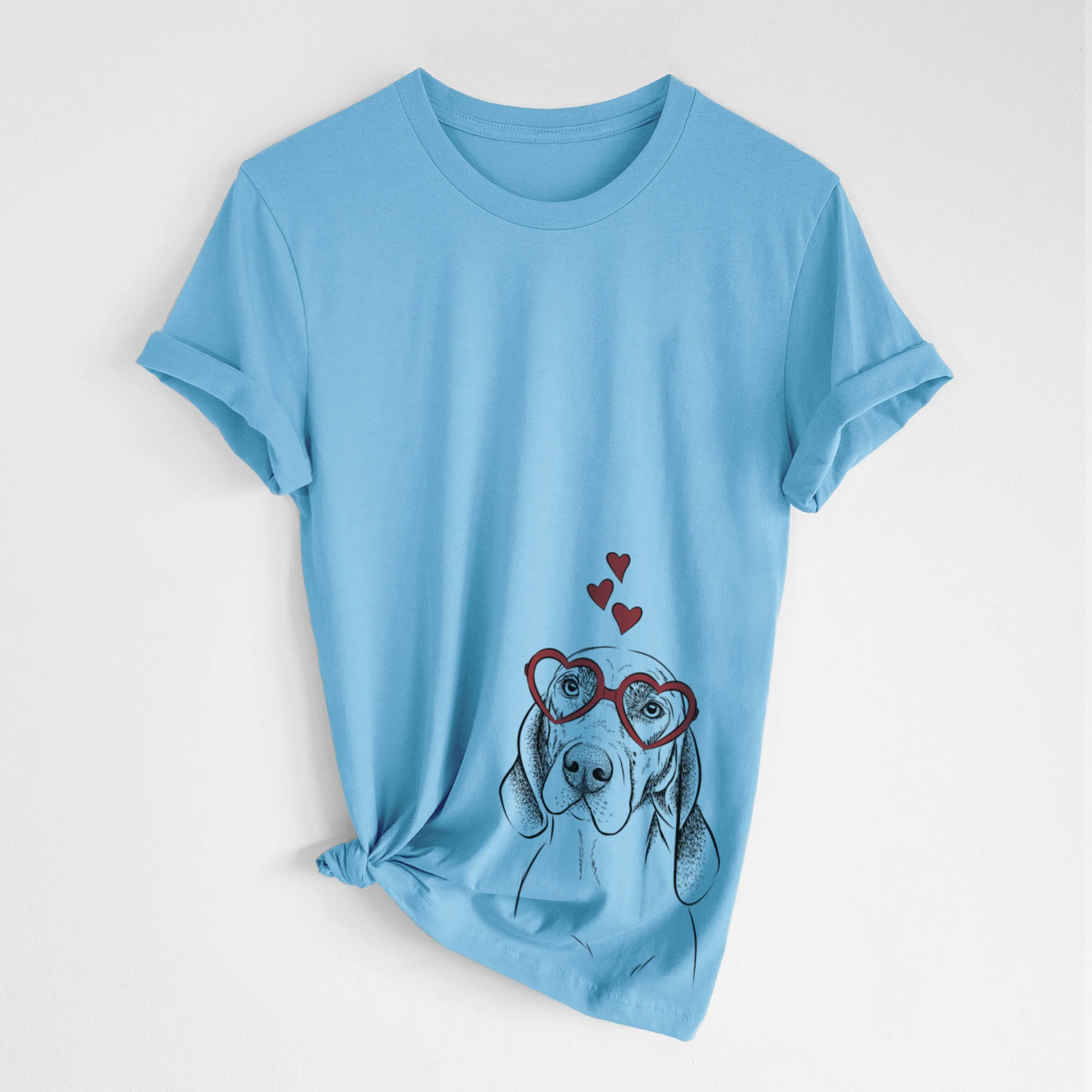 Valentine Norman the Plott Hound - Unisex Crewneck - Image 4
