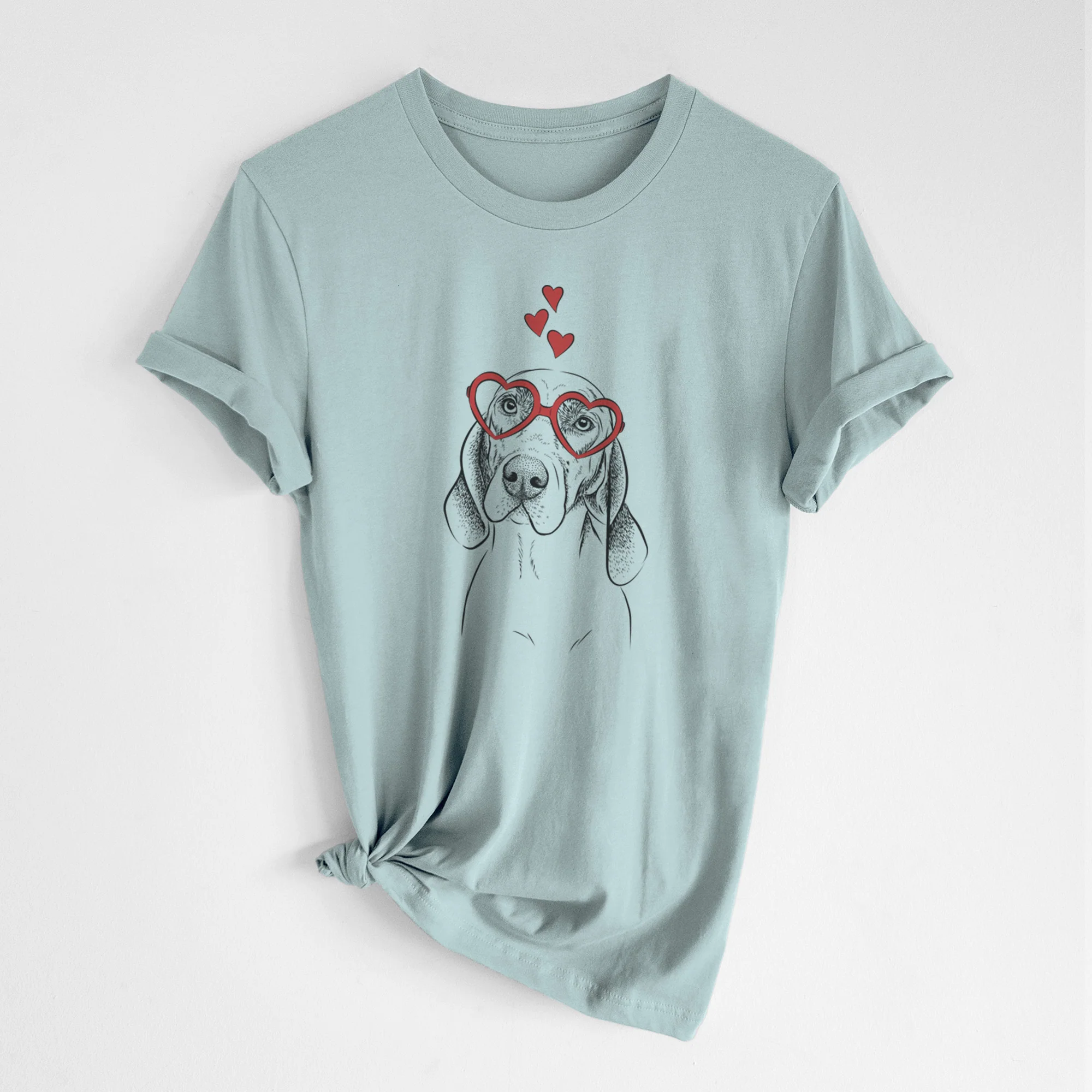 Valentine Norman the Plott Hound - Unisex Crewneck - Image 9