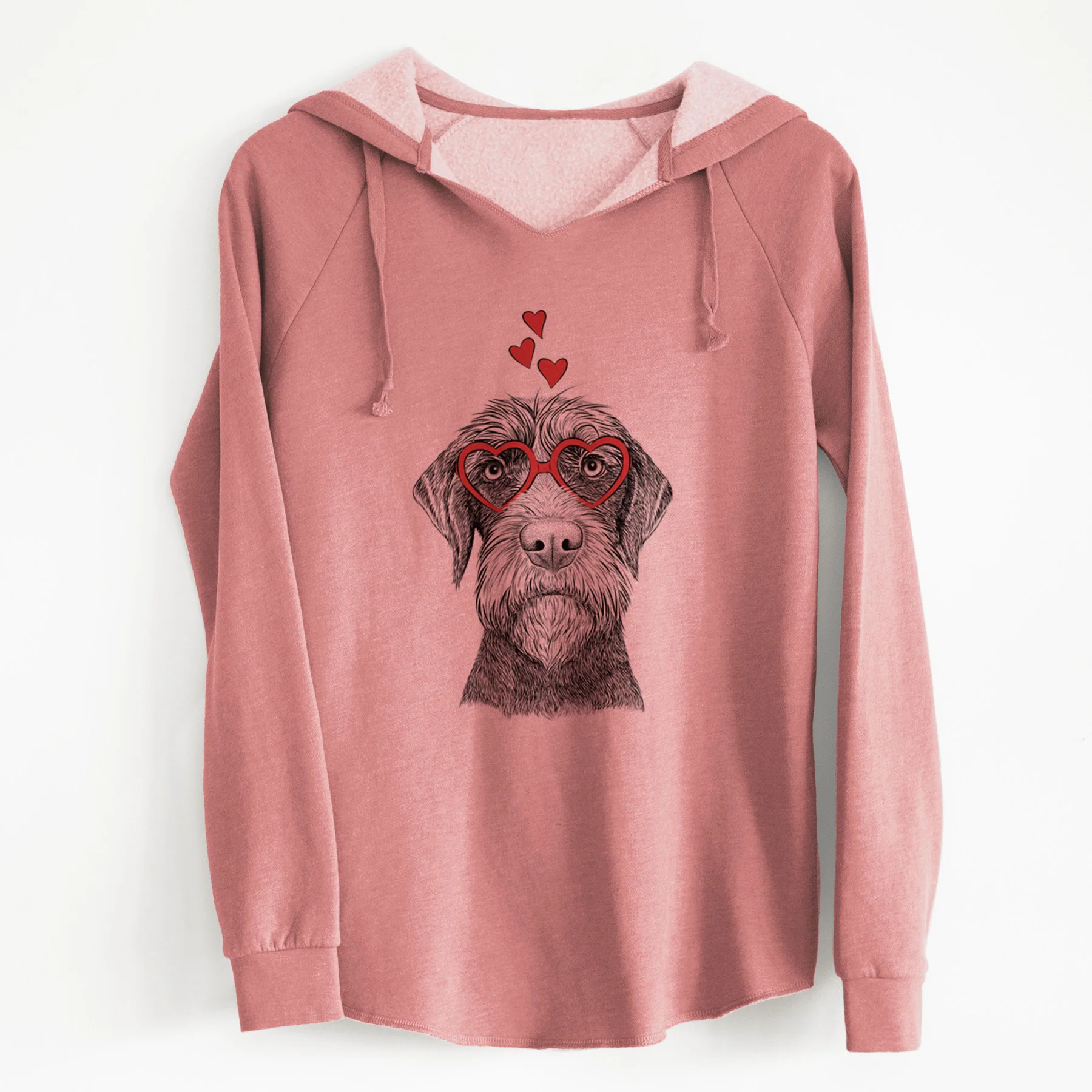 Valentine Oakley the Pudelpointer - Cali Wave Hooded Sweatshirt - Image 5