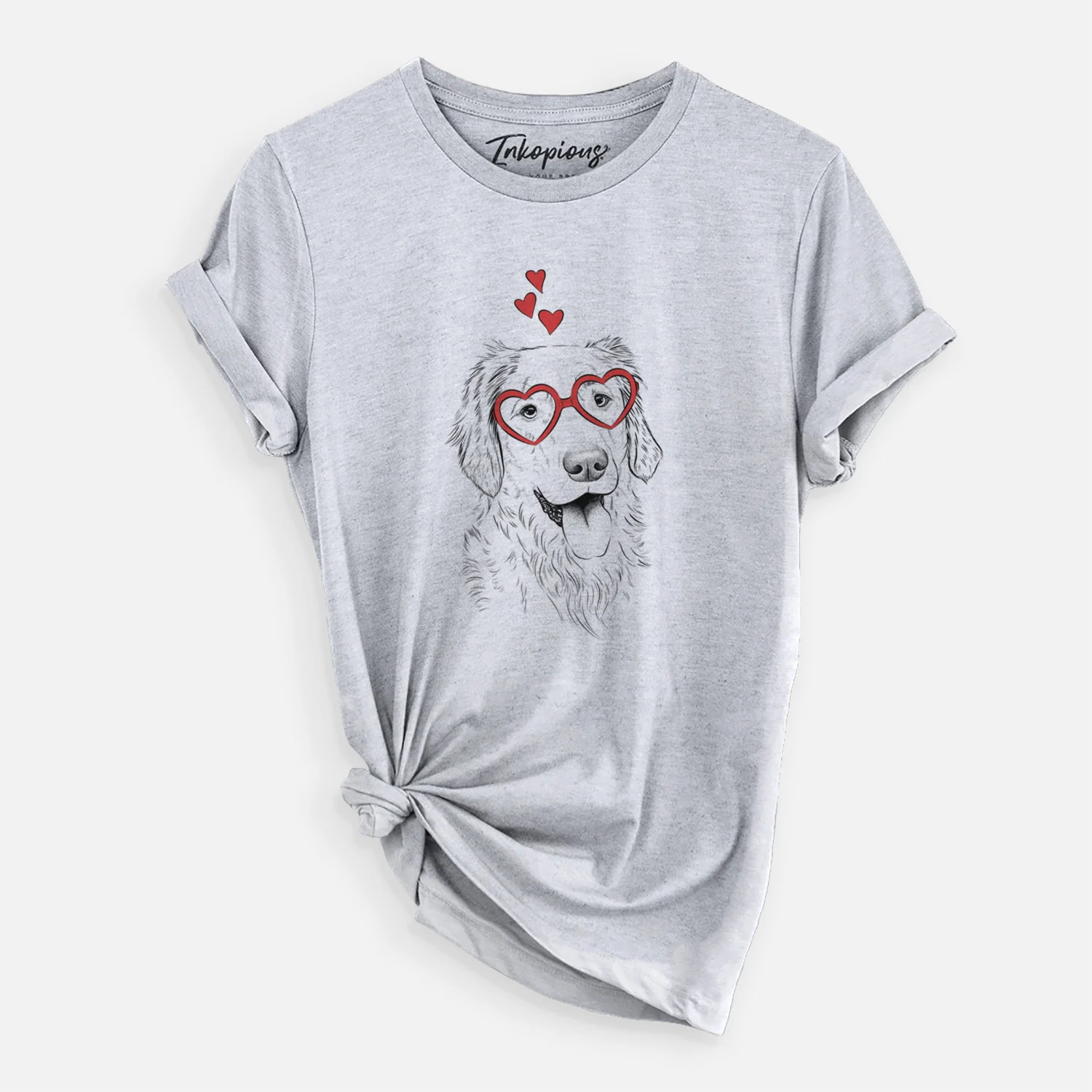 Valentine Semba the Golden Retriever - Unisex Crewneck - Image 6