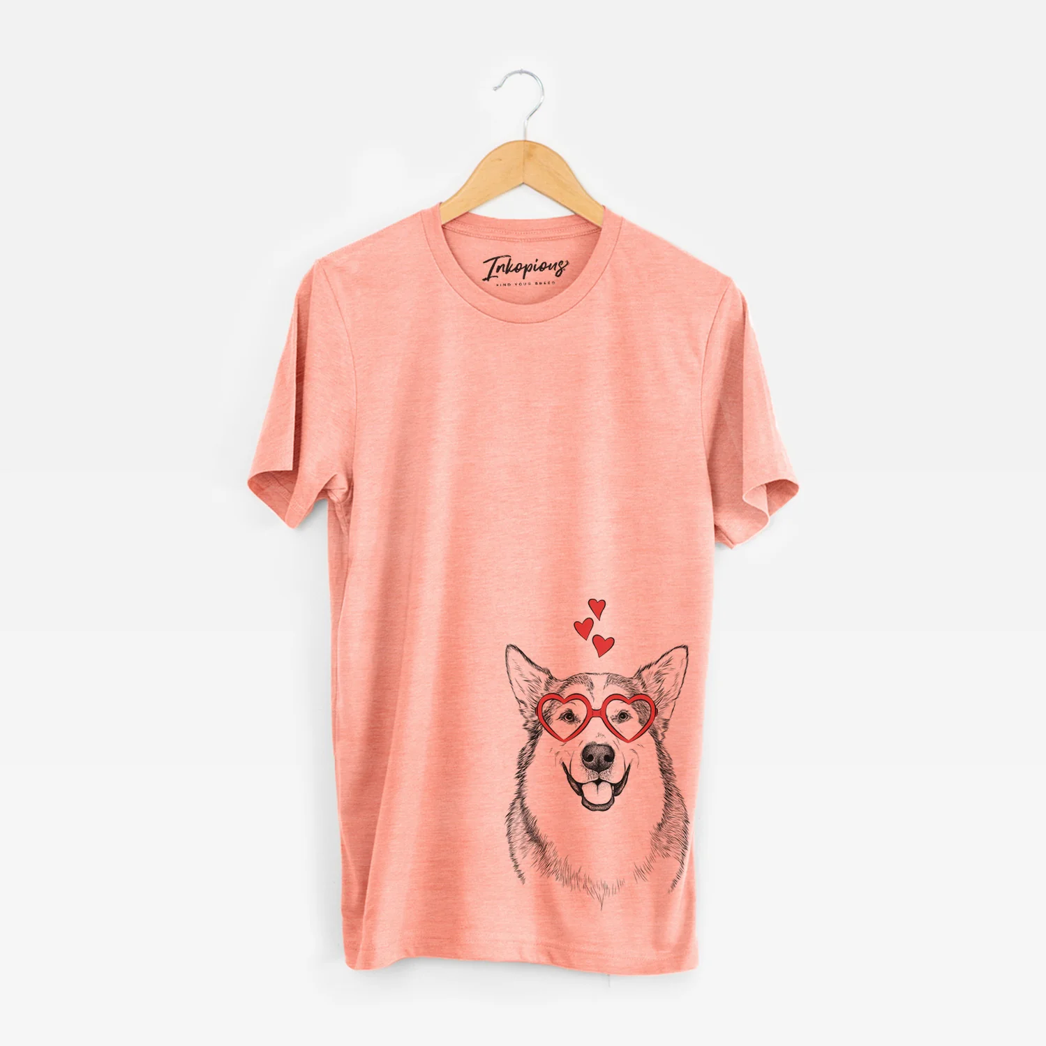 Valentine Vader the Alaskan Malamute - Unisex Crewneck - Image 3