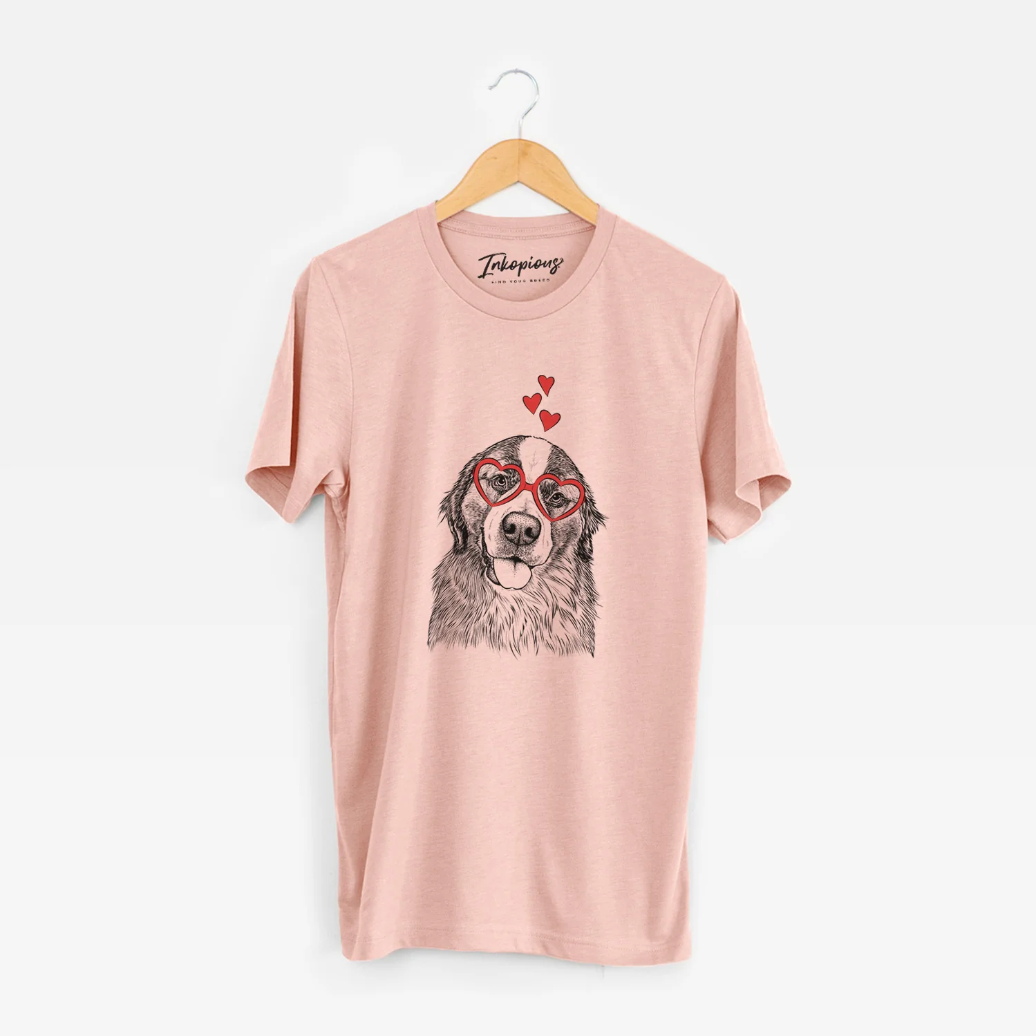 Valentine Walter the Bernese Mountain Dog Mix - Unisex Crewneck - Image 8
