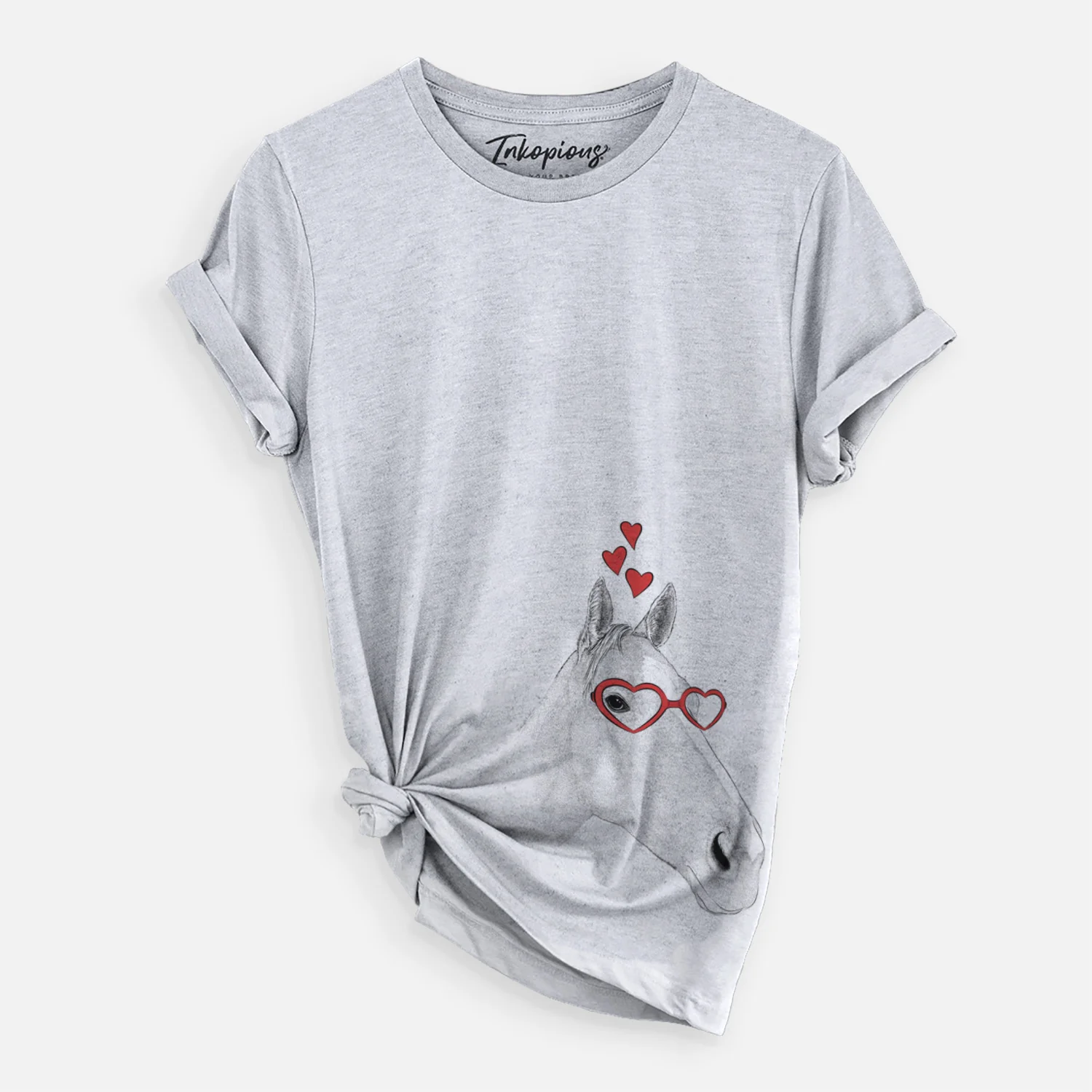 Valentine Westley the Horse - Unisex Crewneck - Image 2