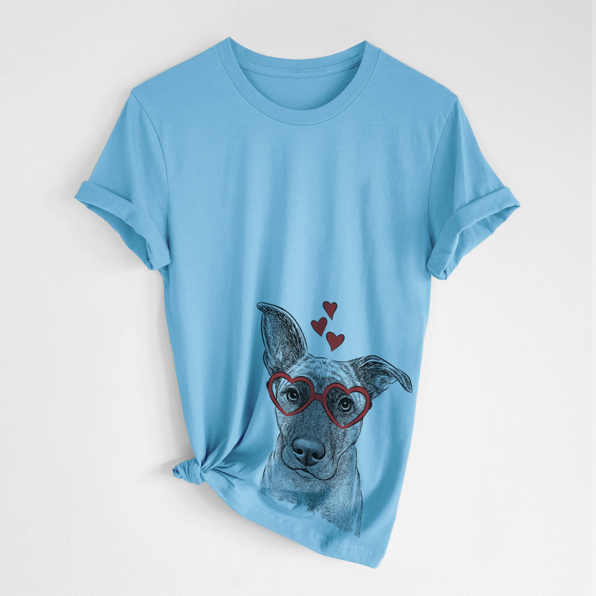 Valentine Zoey the Mixed Breed - Unisex Crewneck - Image 4