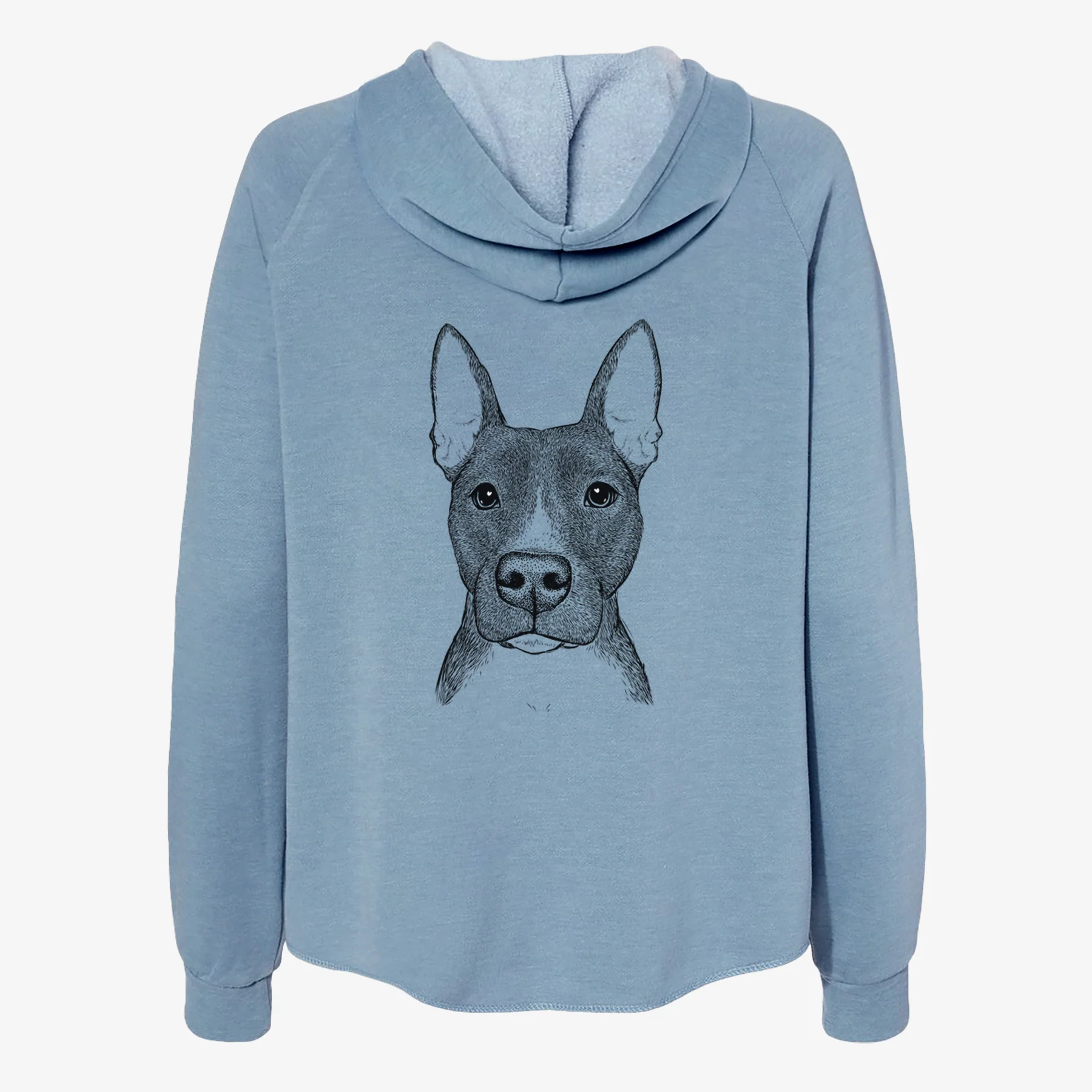 Violet the Pitbull - Women's Cali Wave Zip-Up Sweatshirt - Image 6
